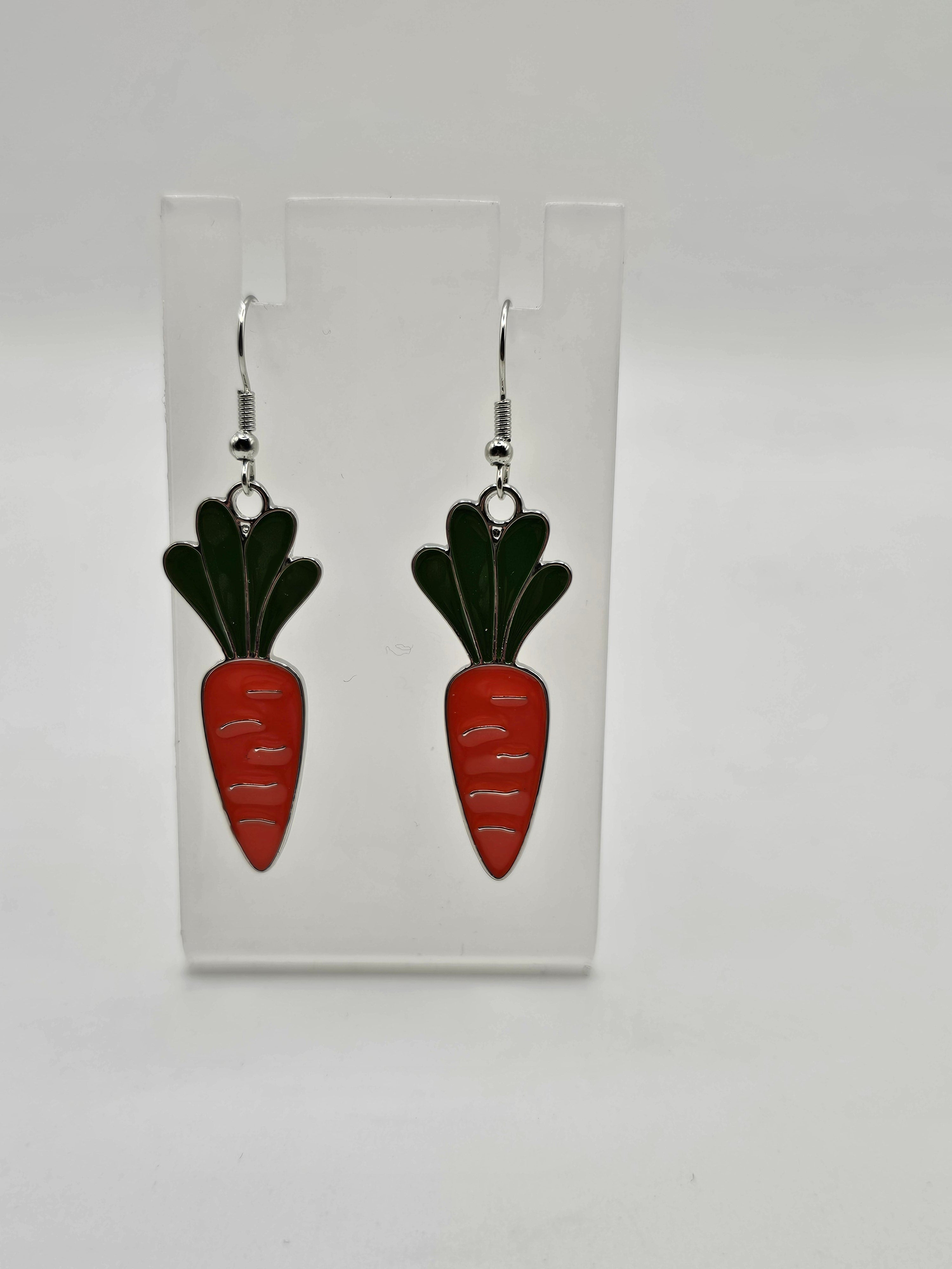 Carrot Earrings