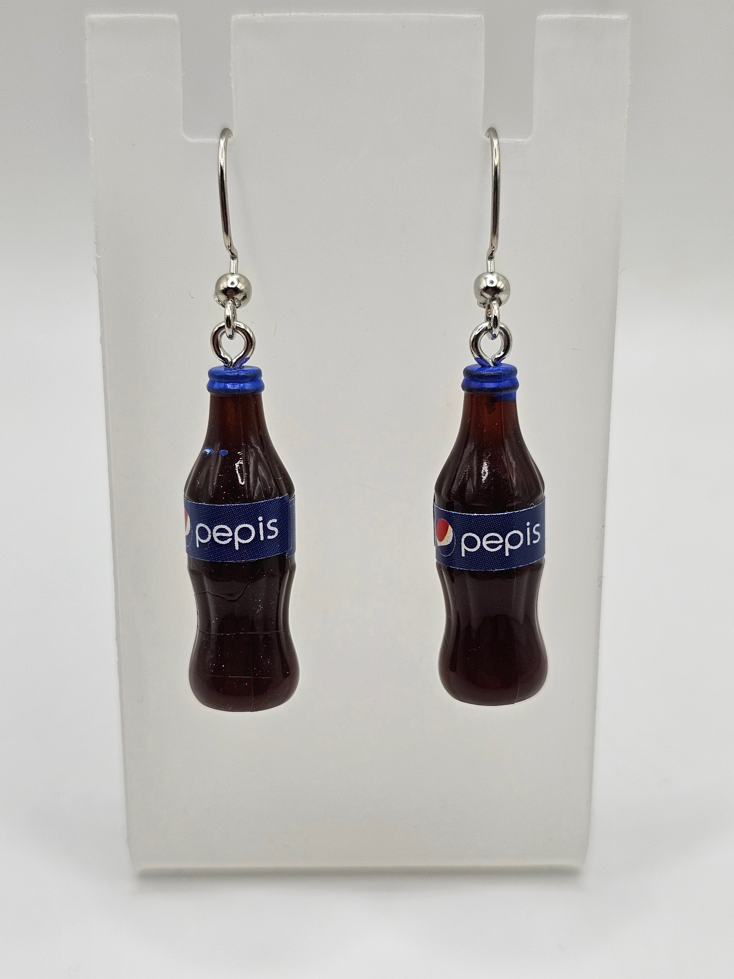 Pepsi Bottle Earrings
