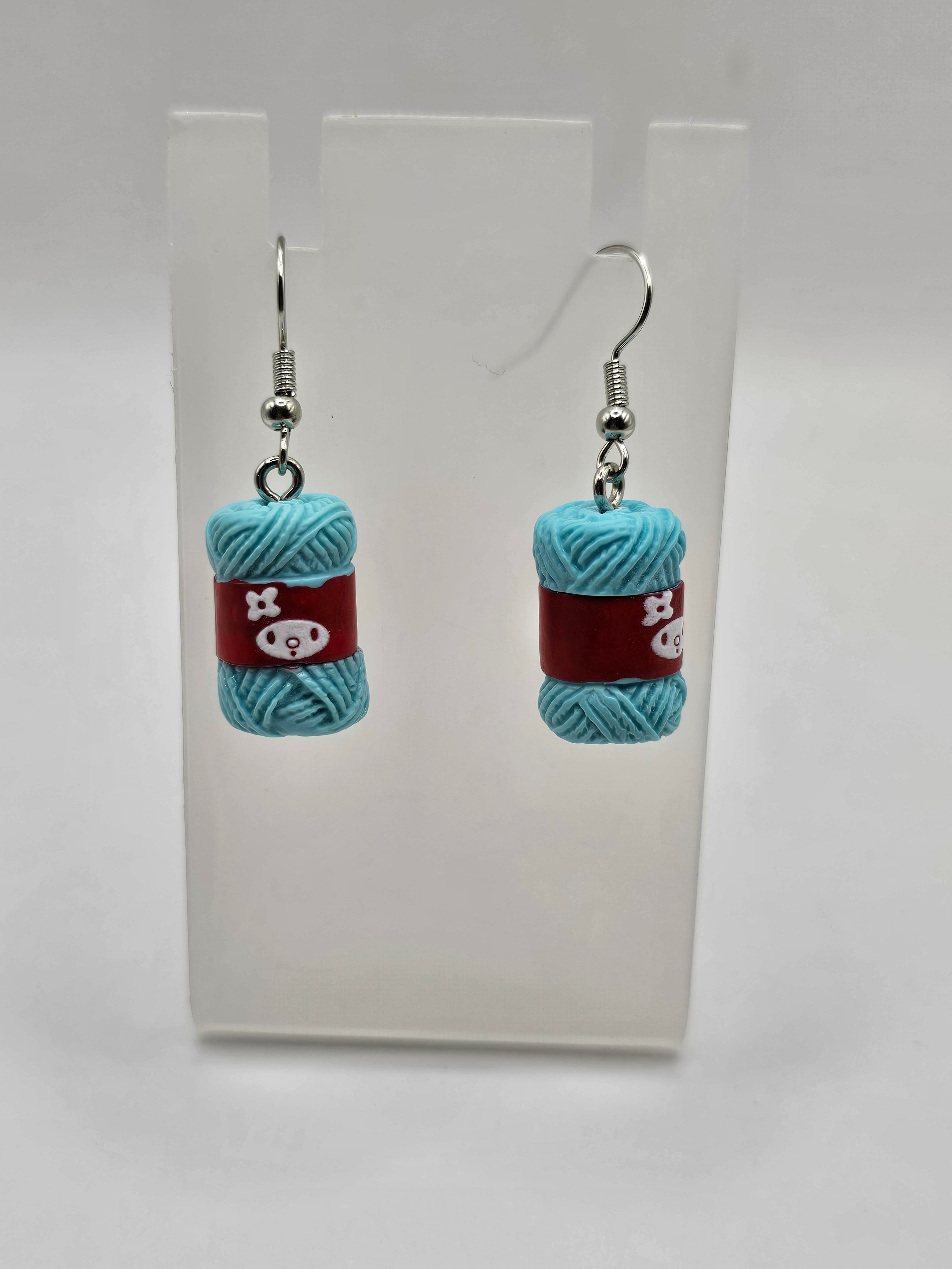 Yarn Earrings