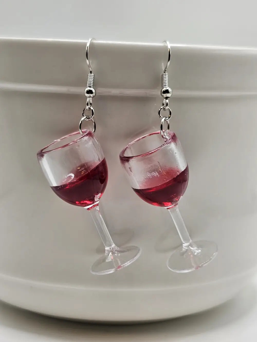 Wine Glass Earrings