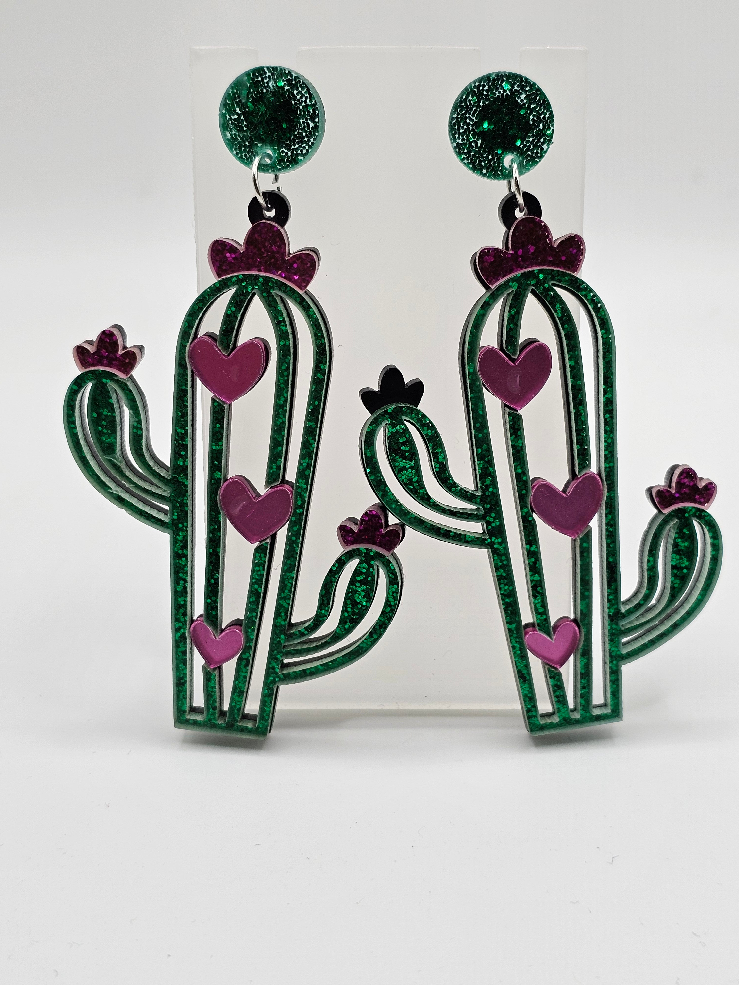 Cactus Earrings