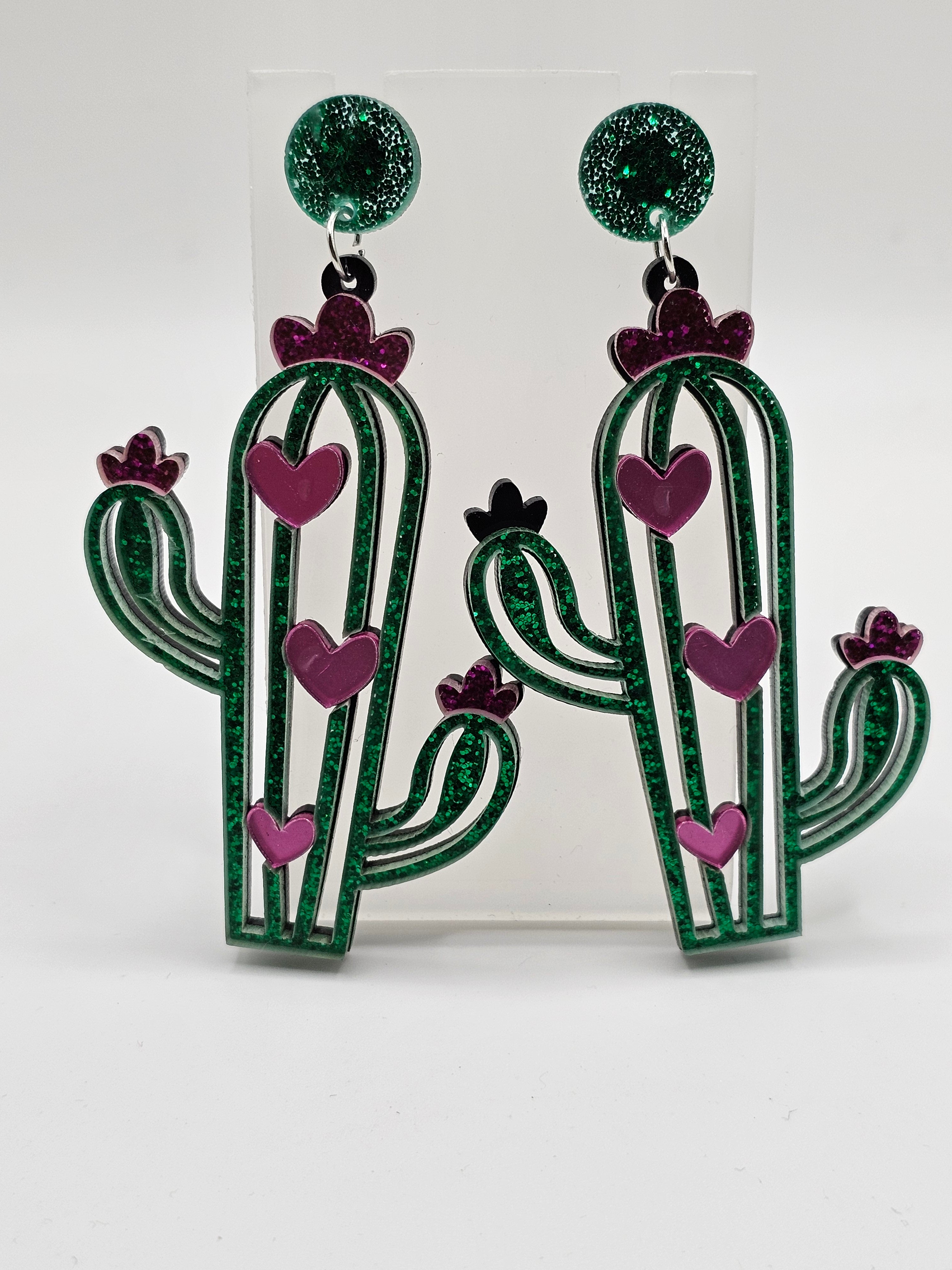 Cactus Earrings