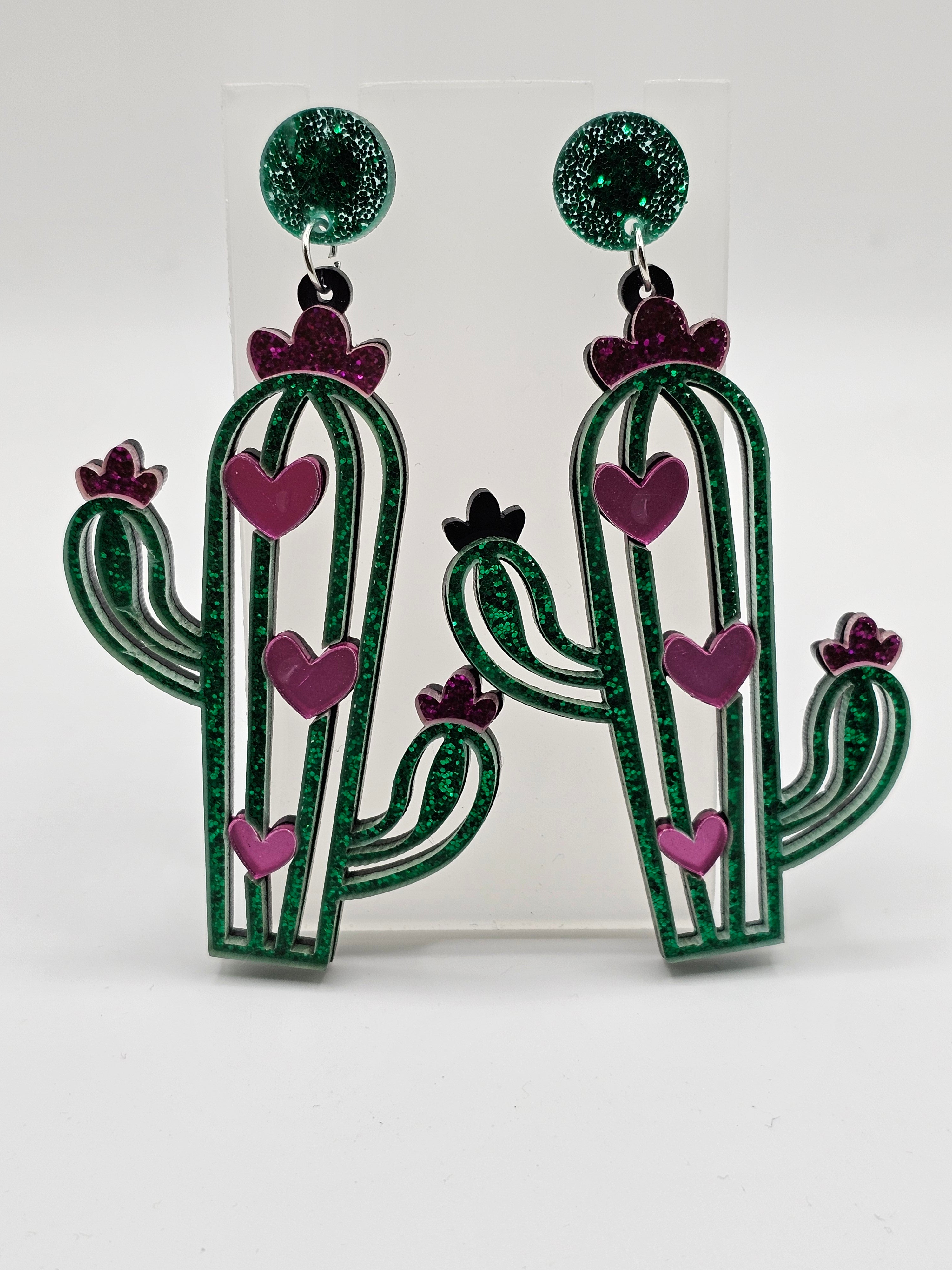 Cactus Earrings