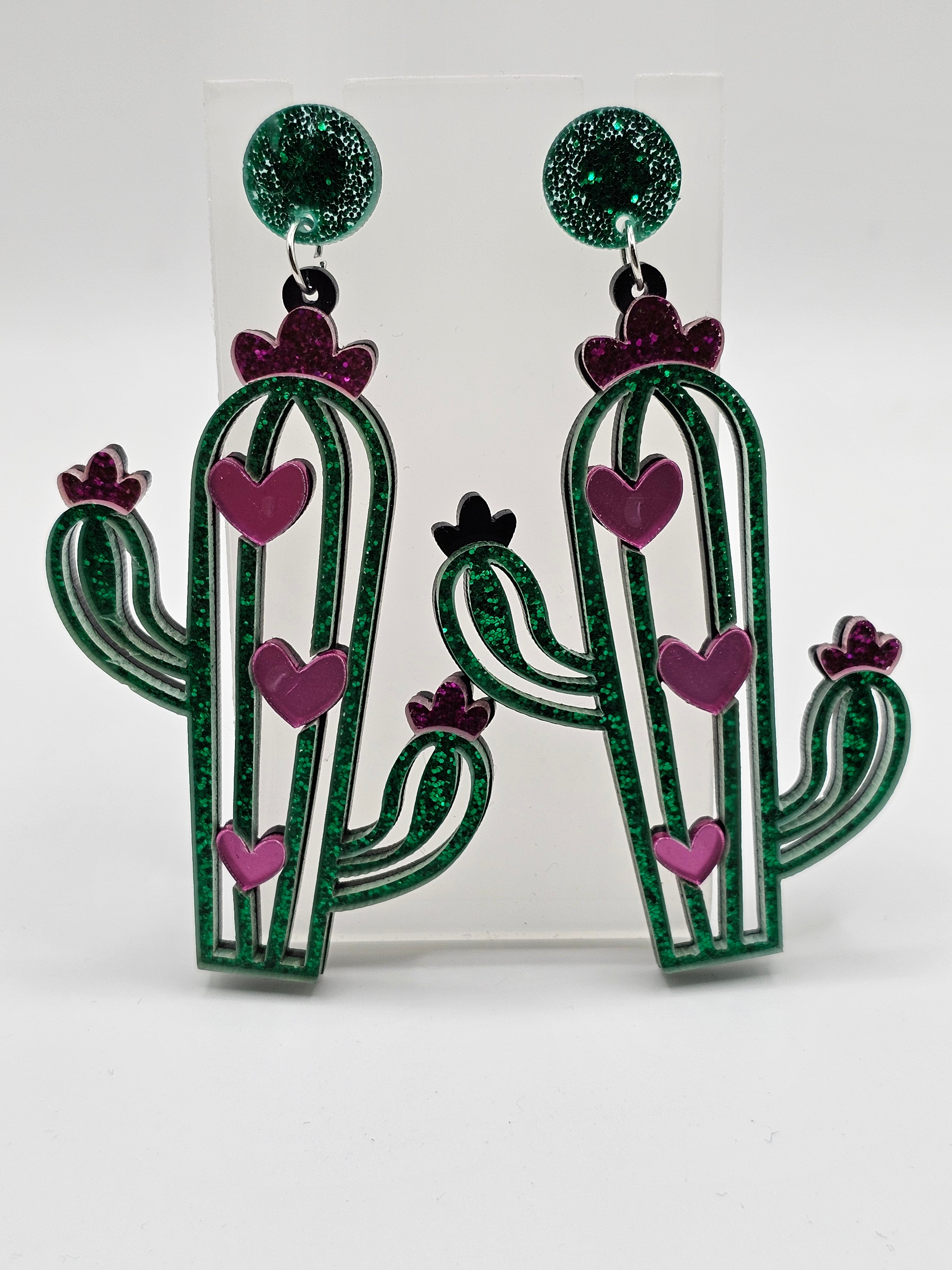 Cactus Earrings