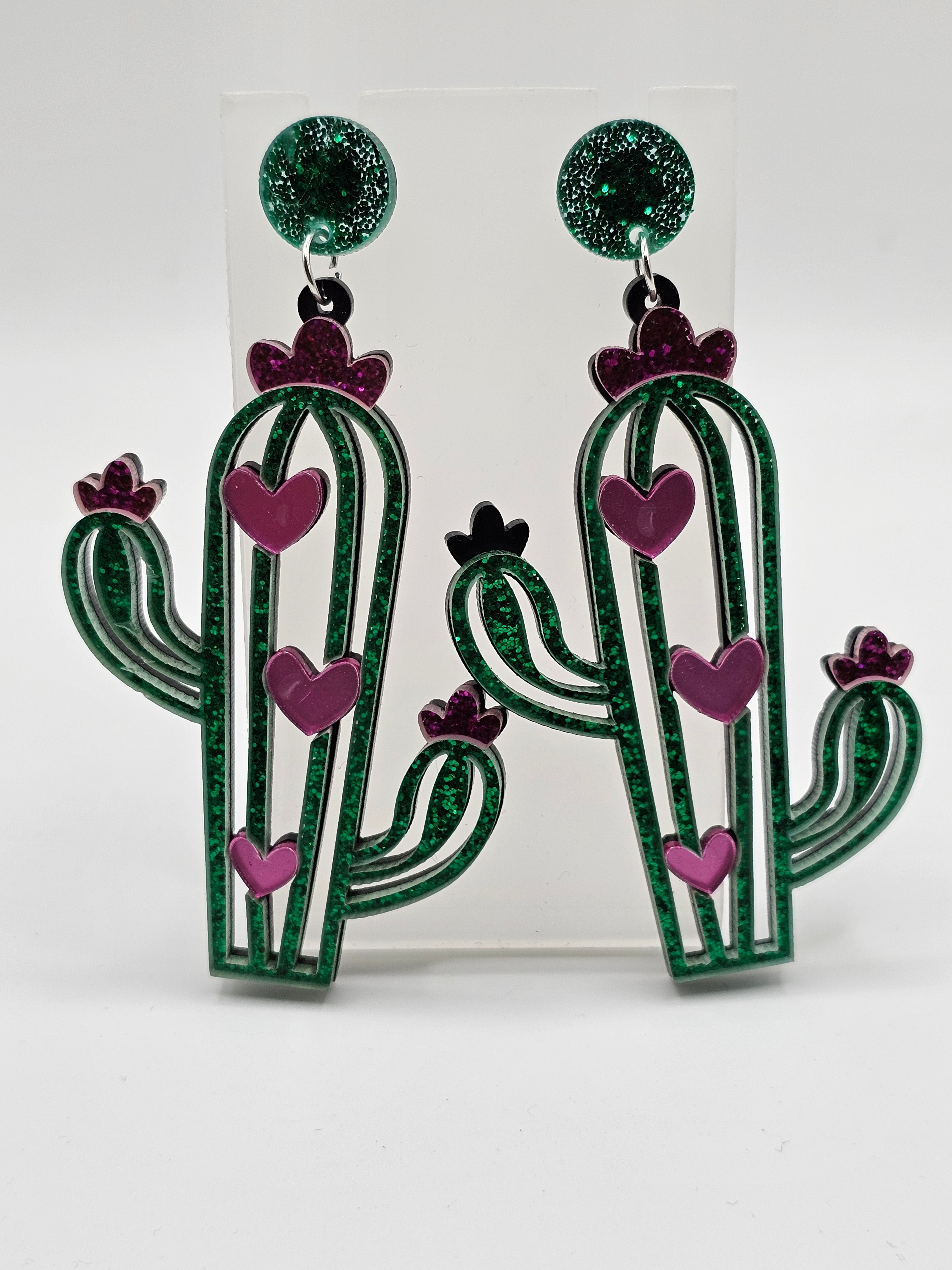 Cactus Earrings