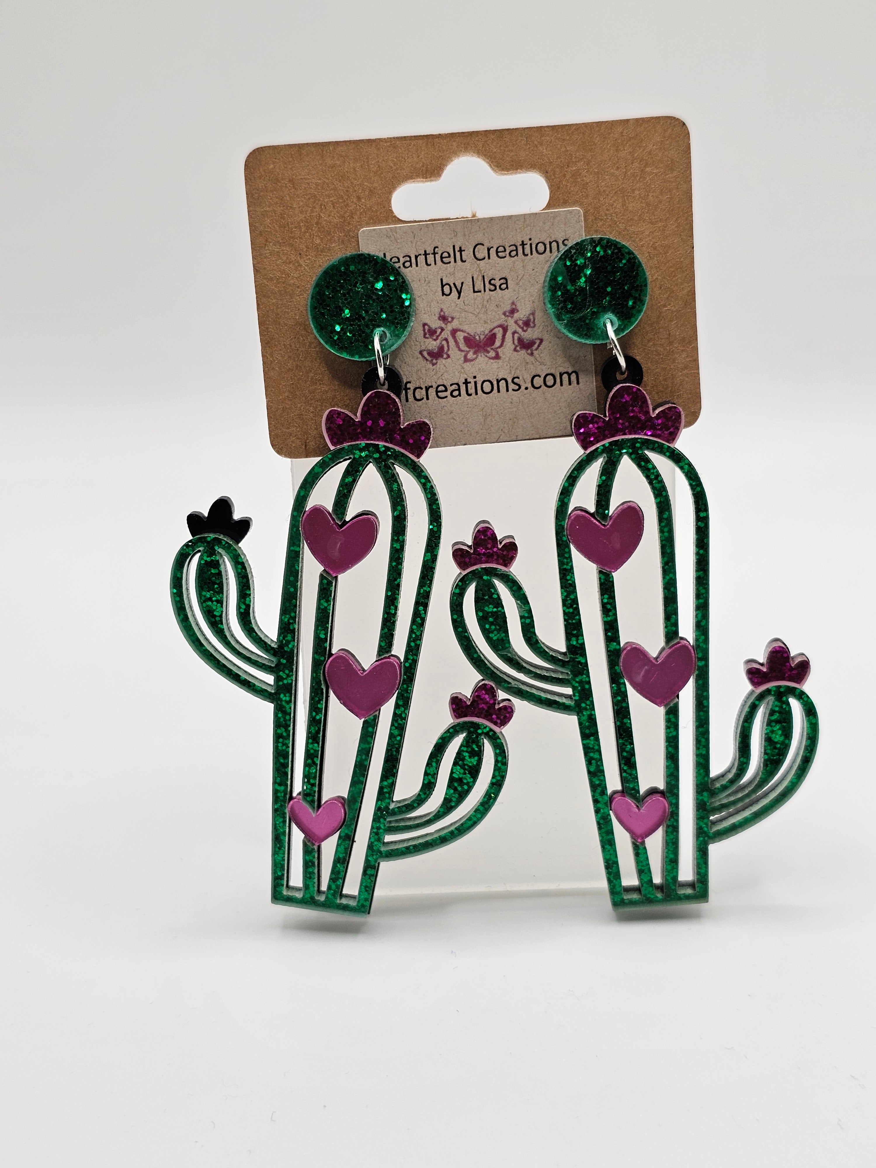 Cactus Earrings