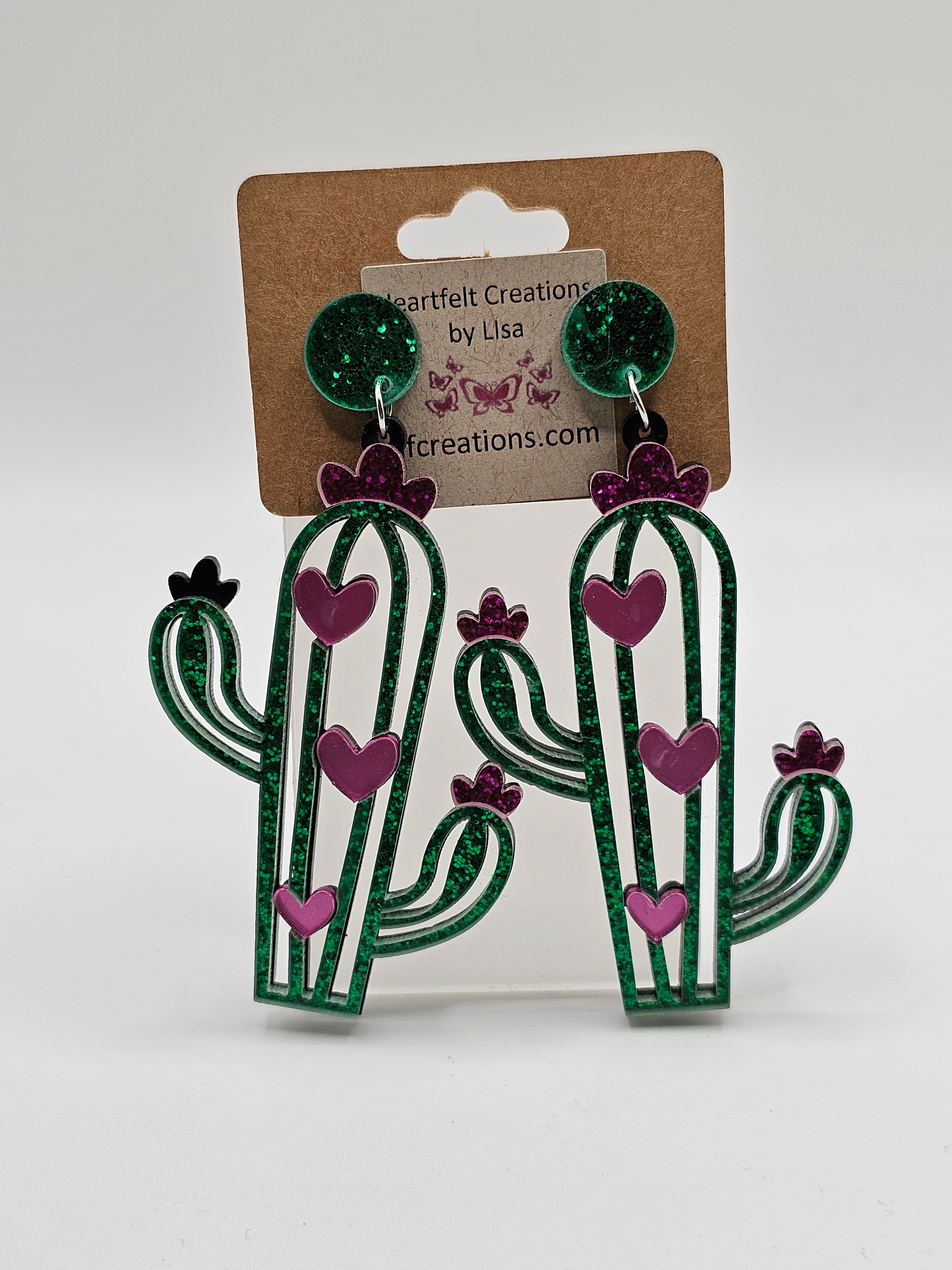 Cactus Earrings