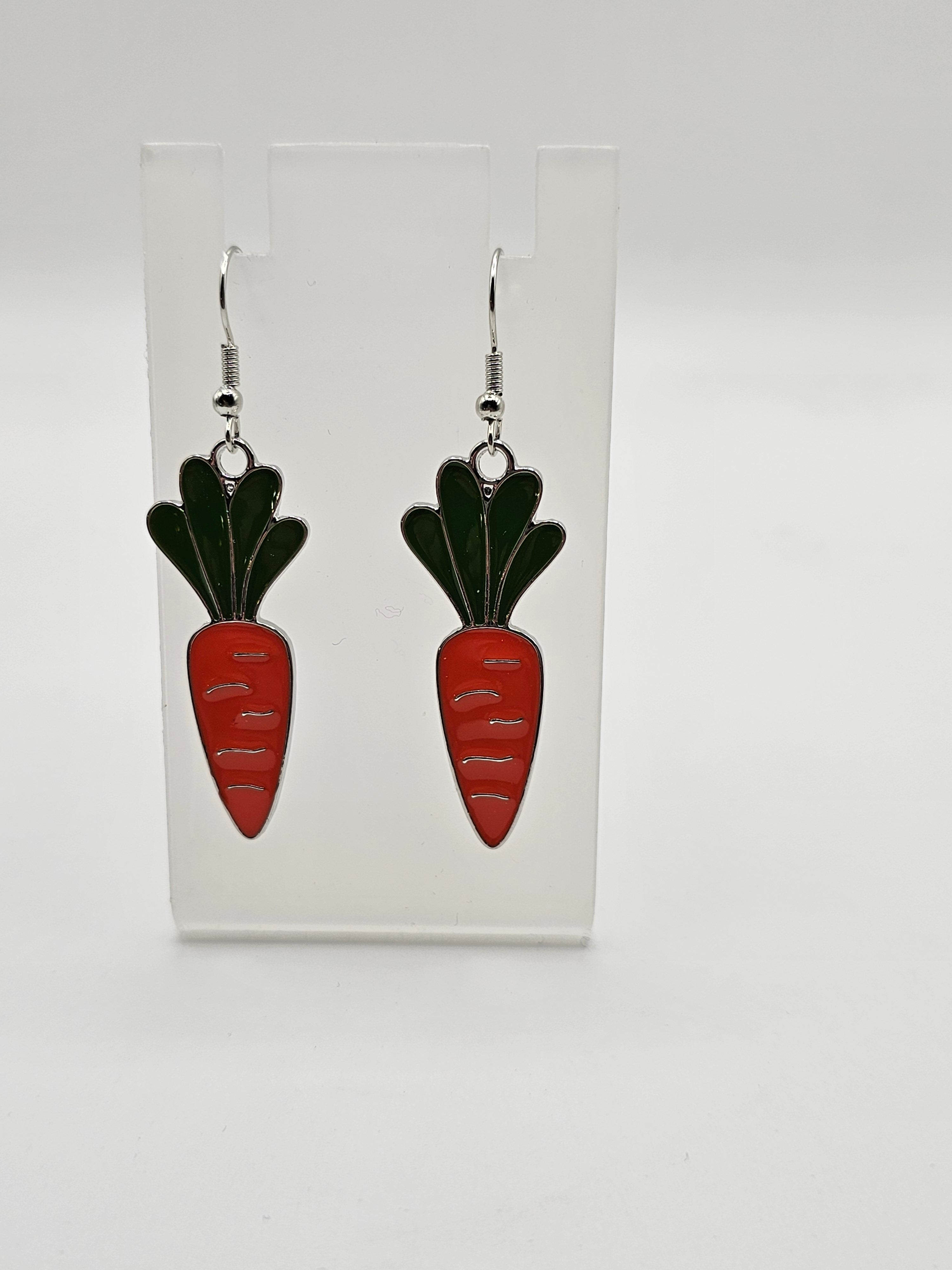 Carrot Earrings