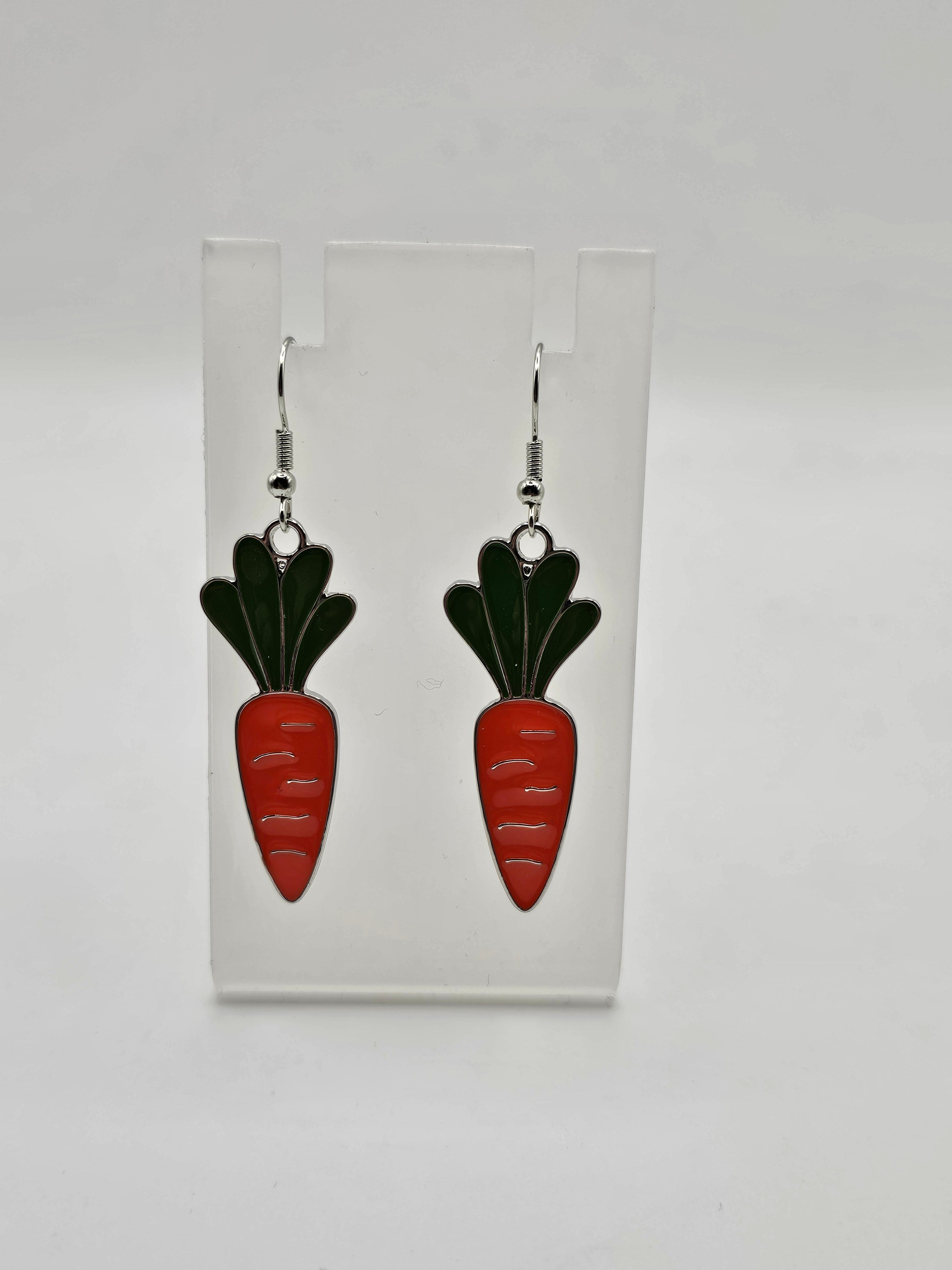 Carrot Earrings