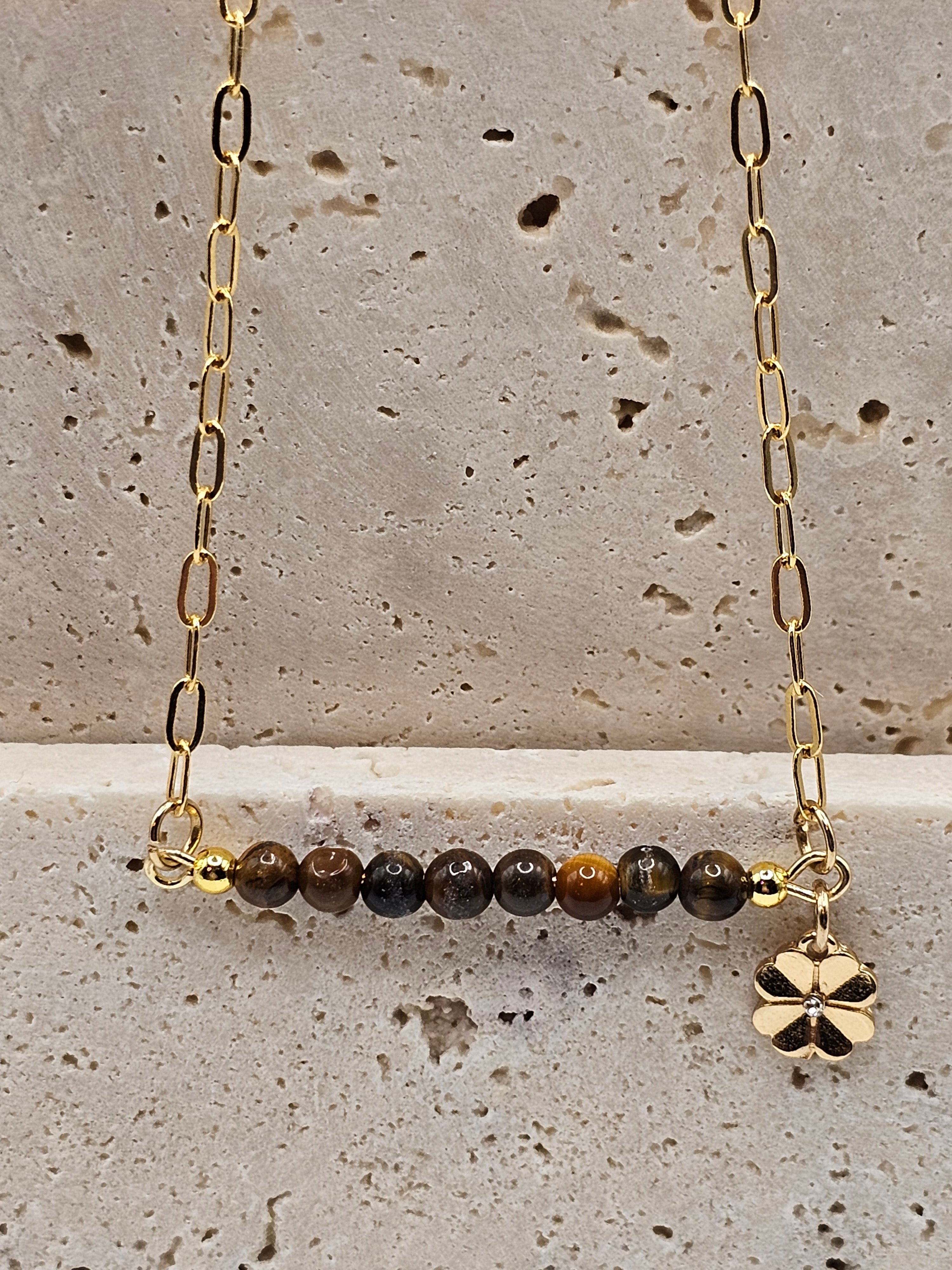 Tigers Eye Gold Filled Necklace