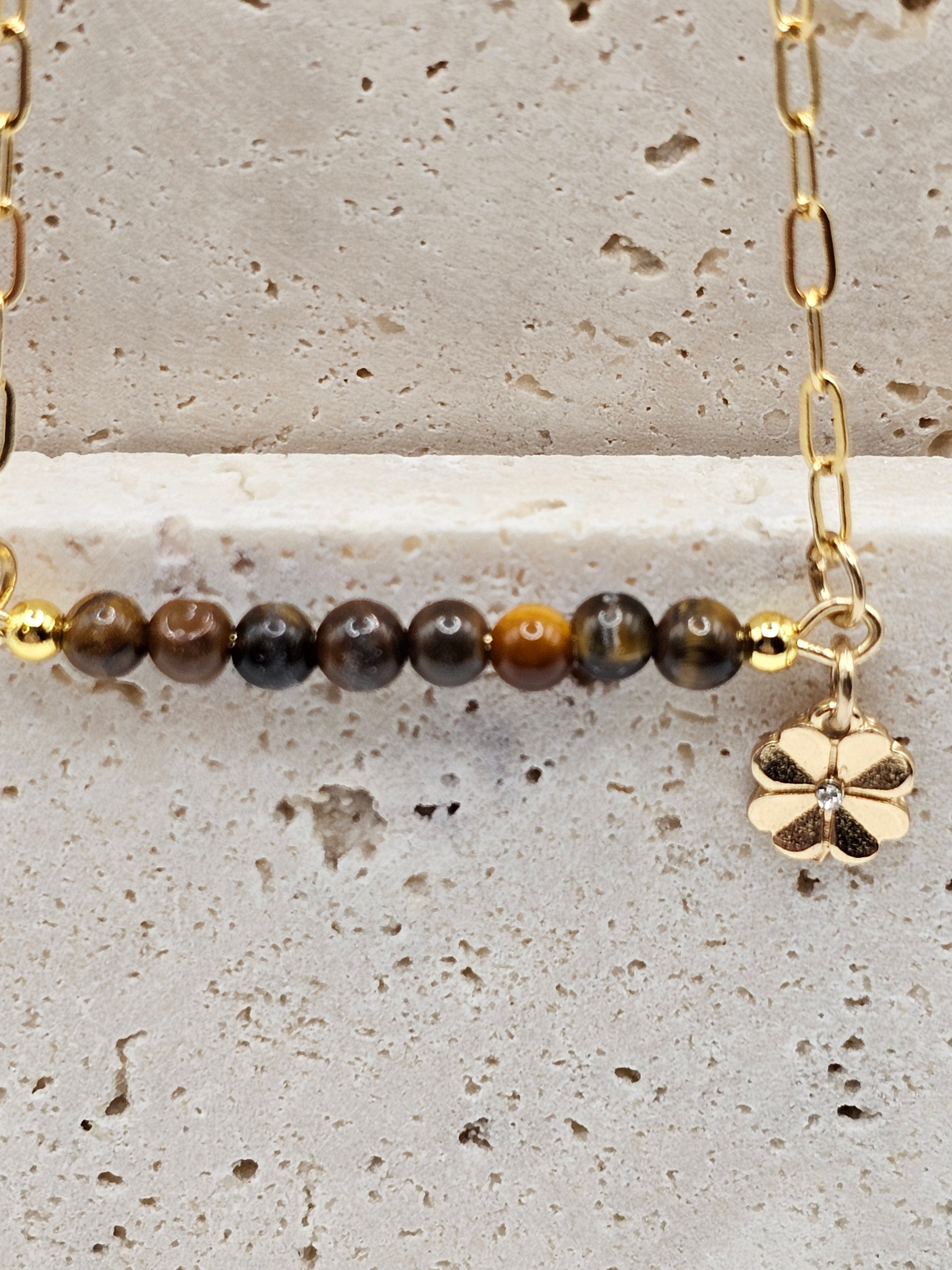 Tigers Eye Gold Filled Necklace