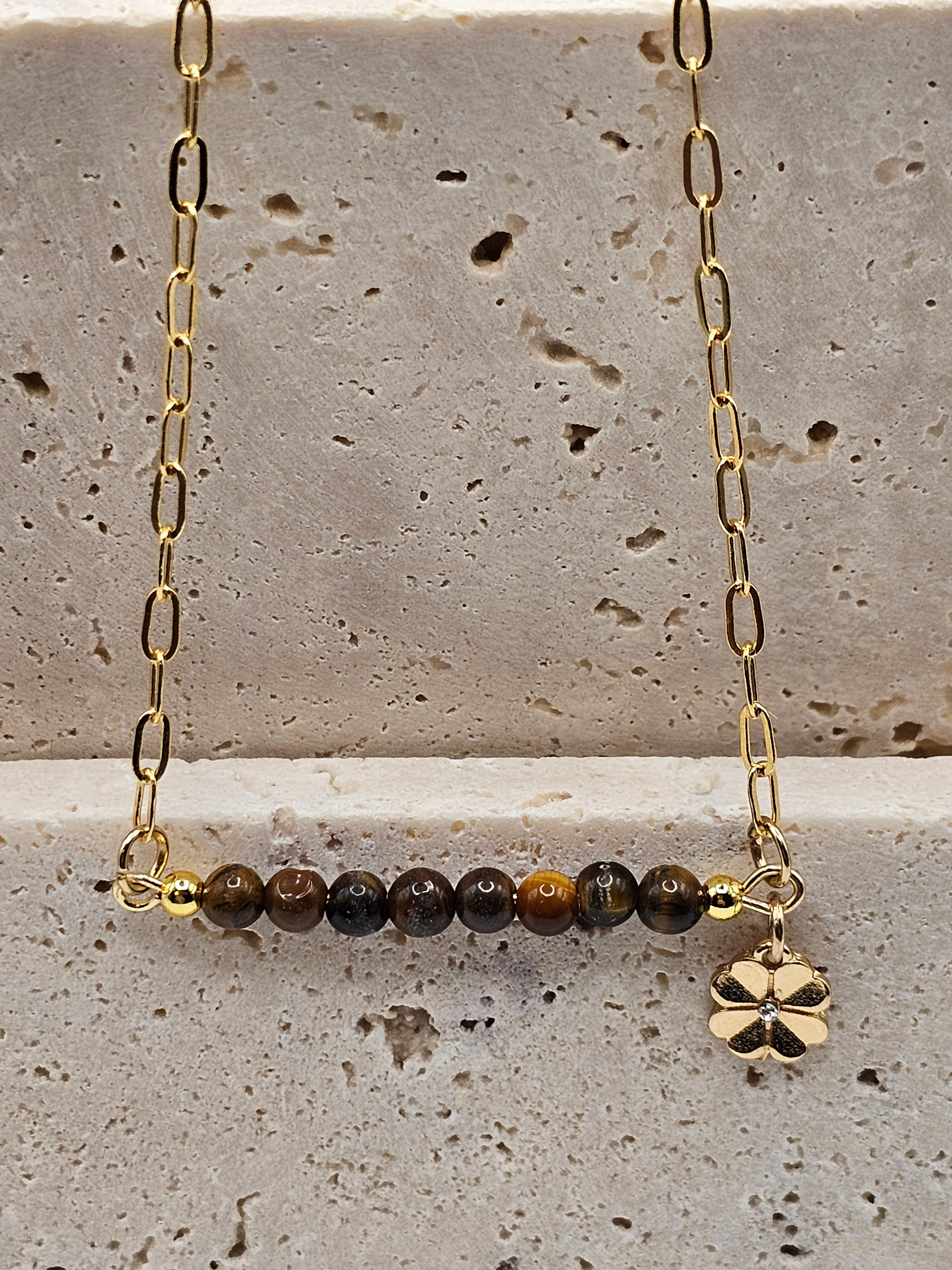 Tigers Eye Gold Filled Necklace