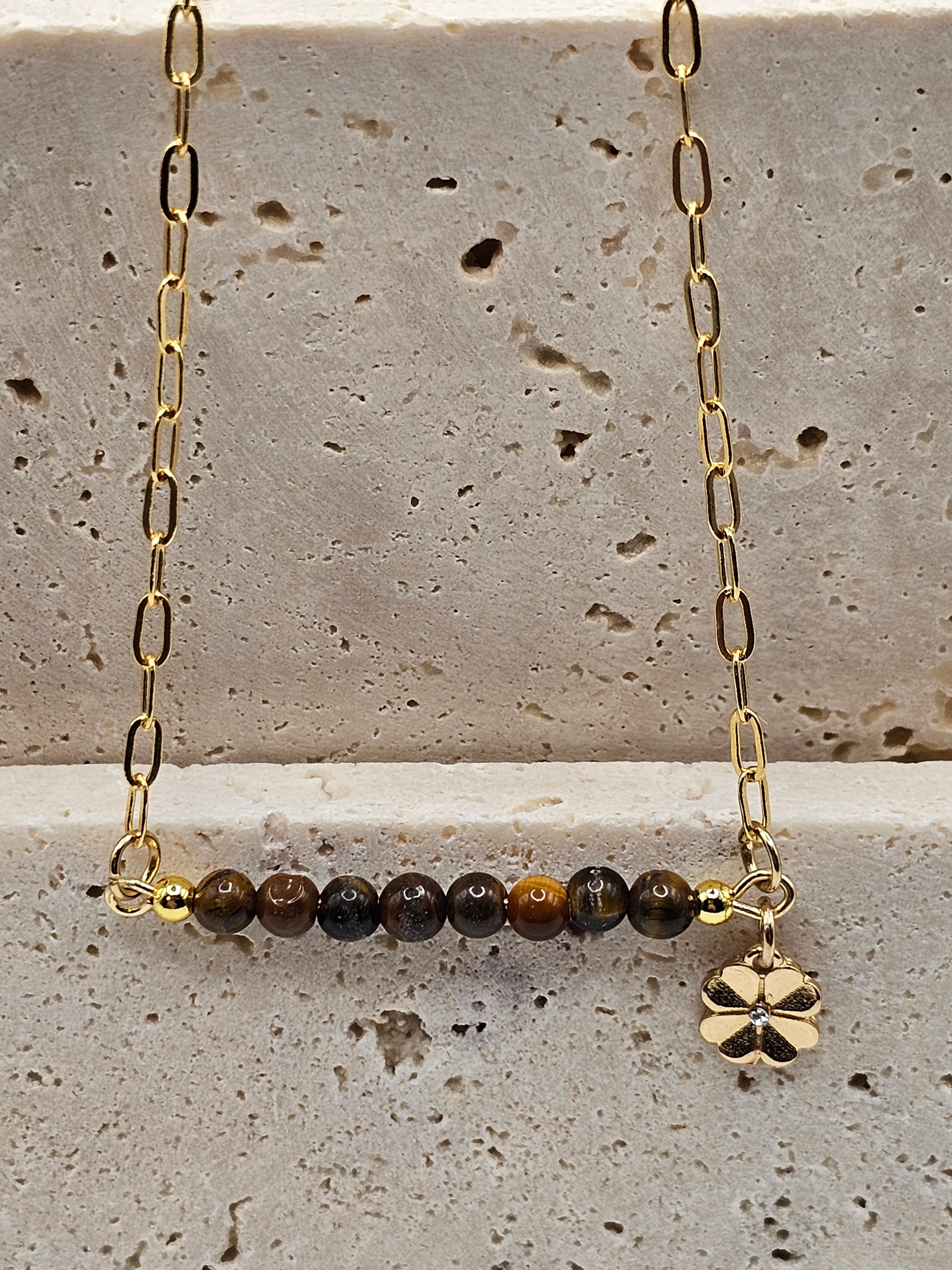 Tigers Eye Gold Filled Necklace