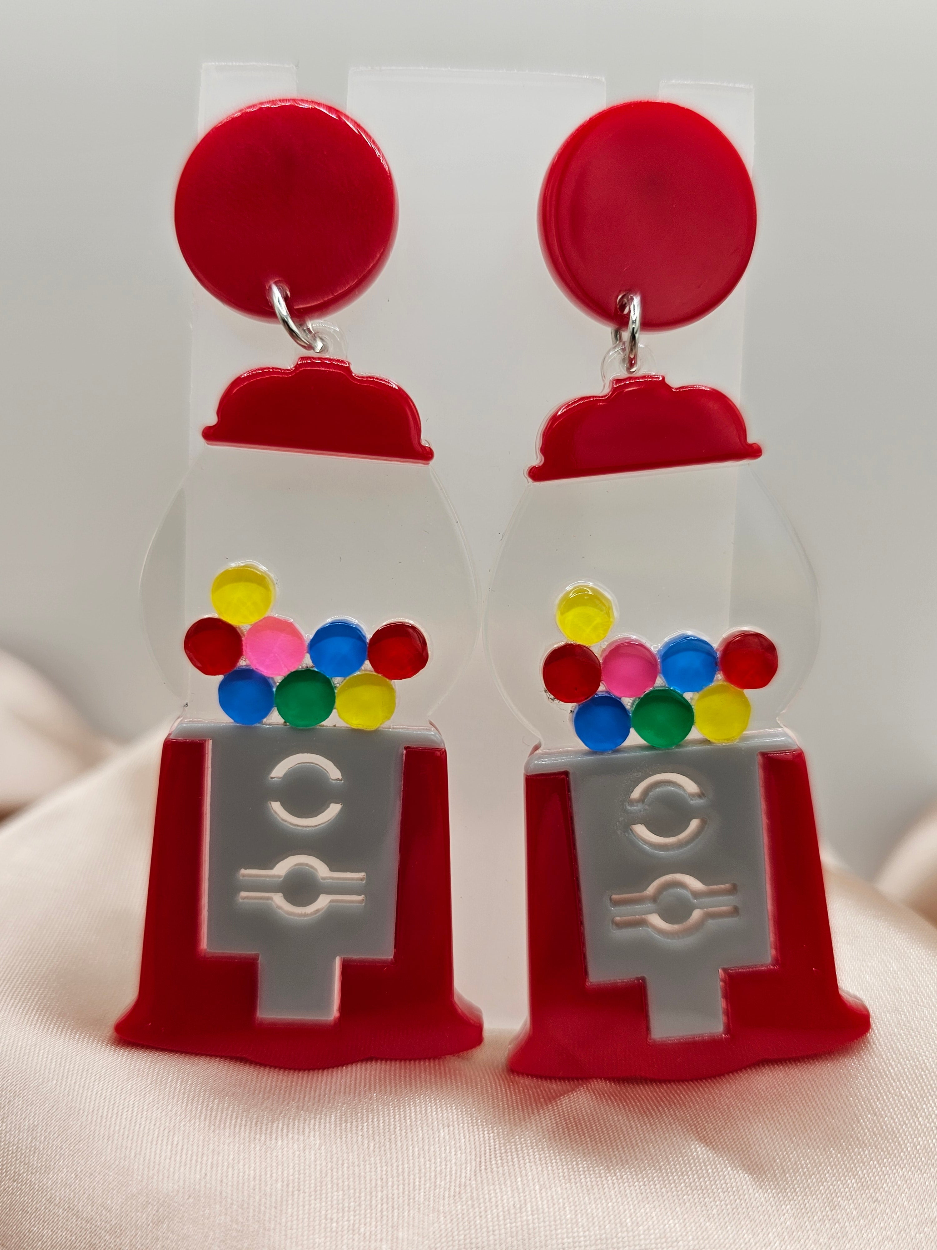 Gumball Machine Earrings