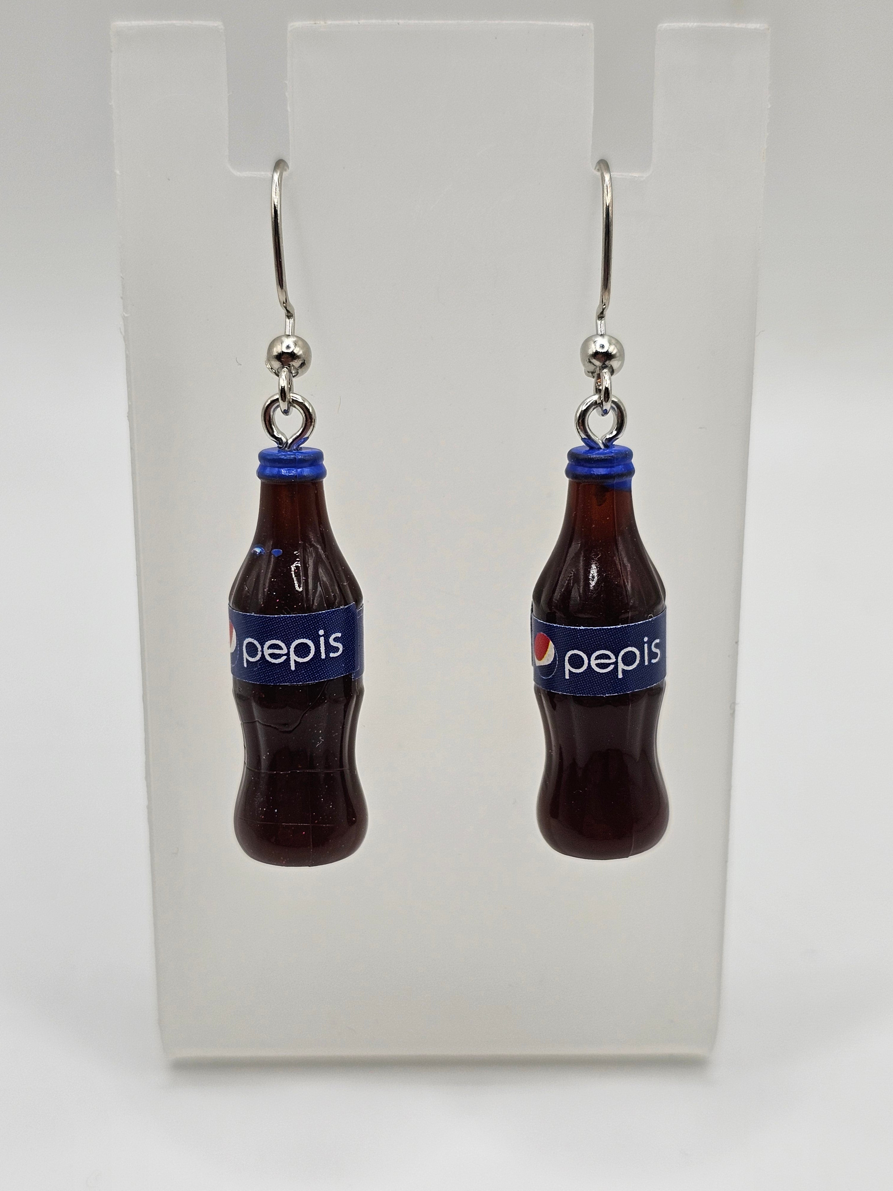 Pepsi Bottle Earrings