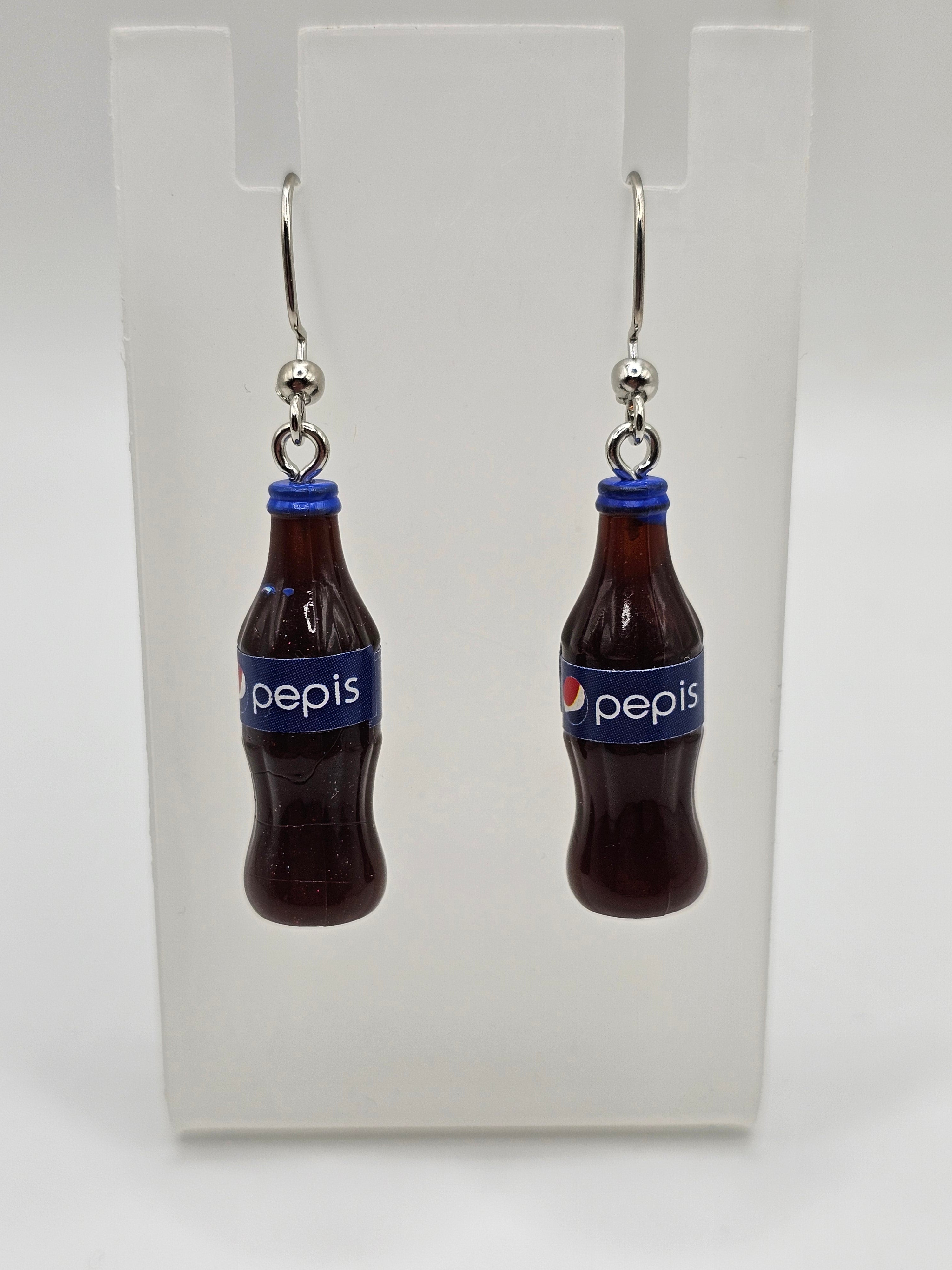 Pepsi Bottle Earrings