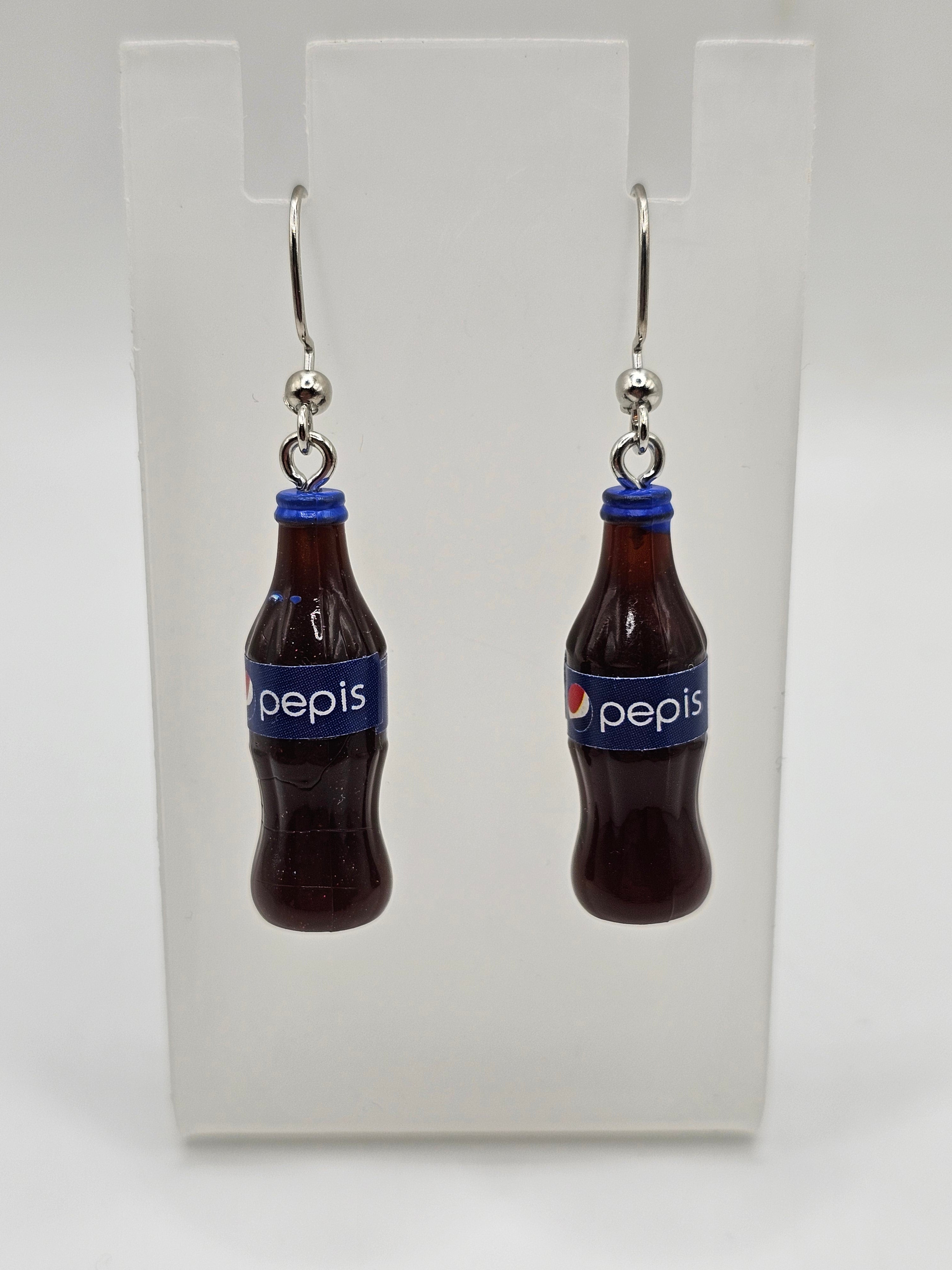 Pepsi Bottle Earrings