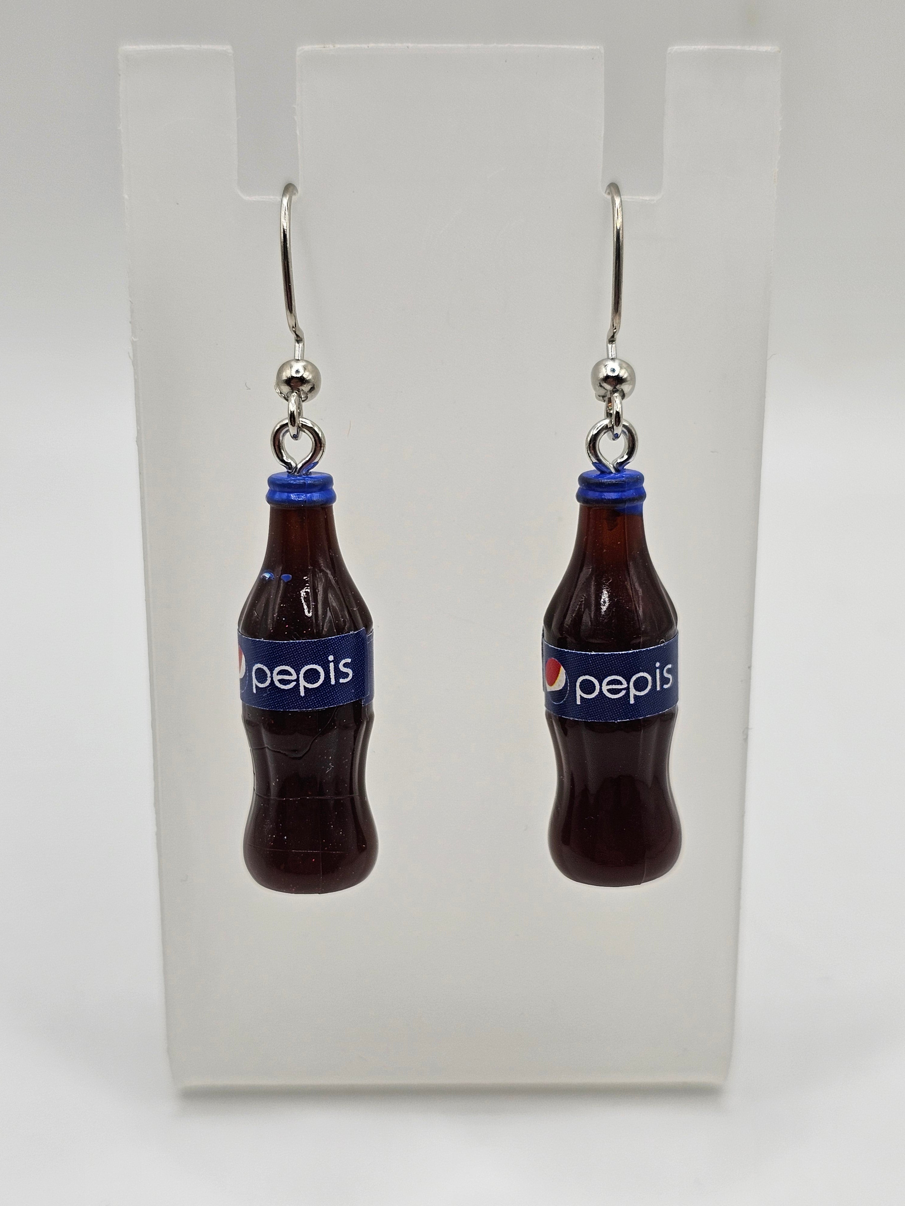 Pepsi Bottle Earrings