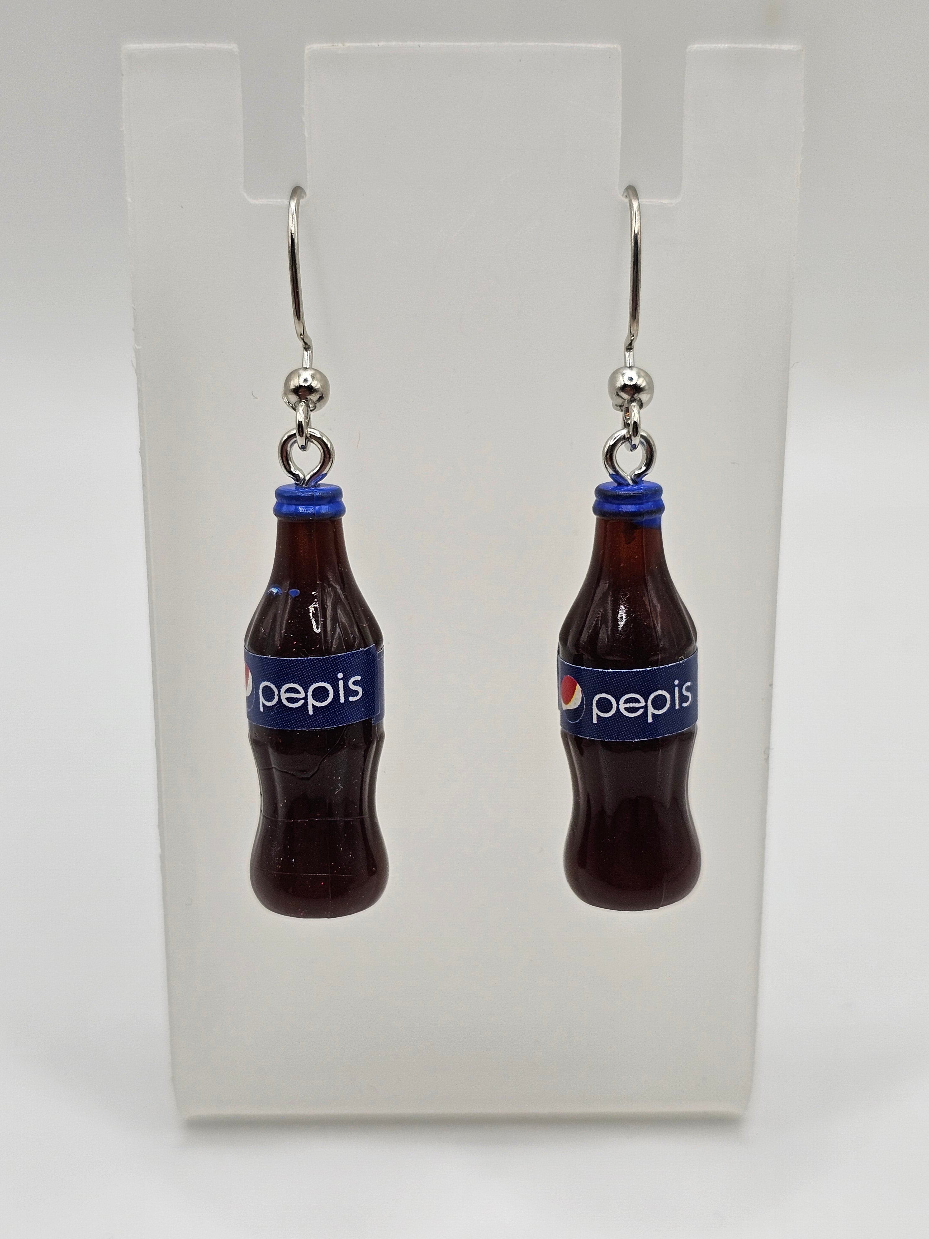 Pepsi Bottle Earrings