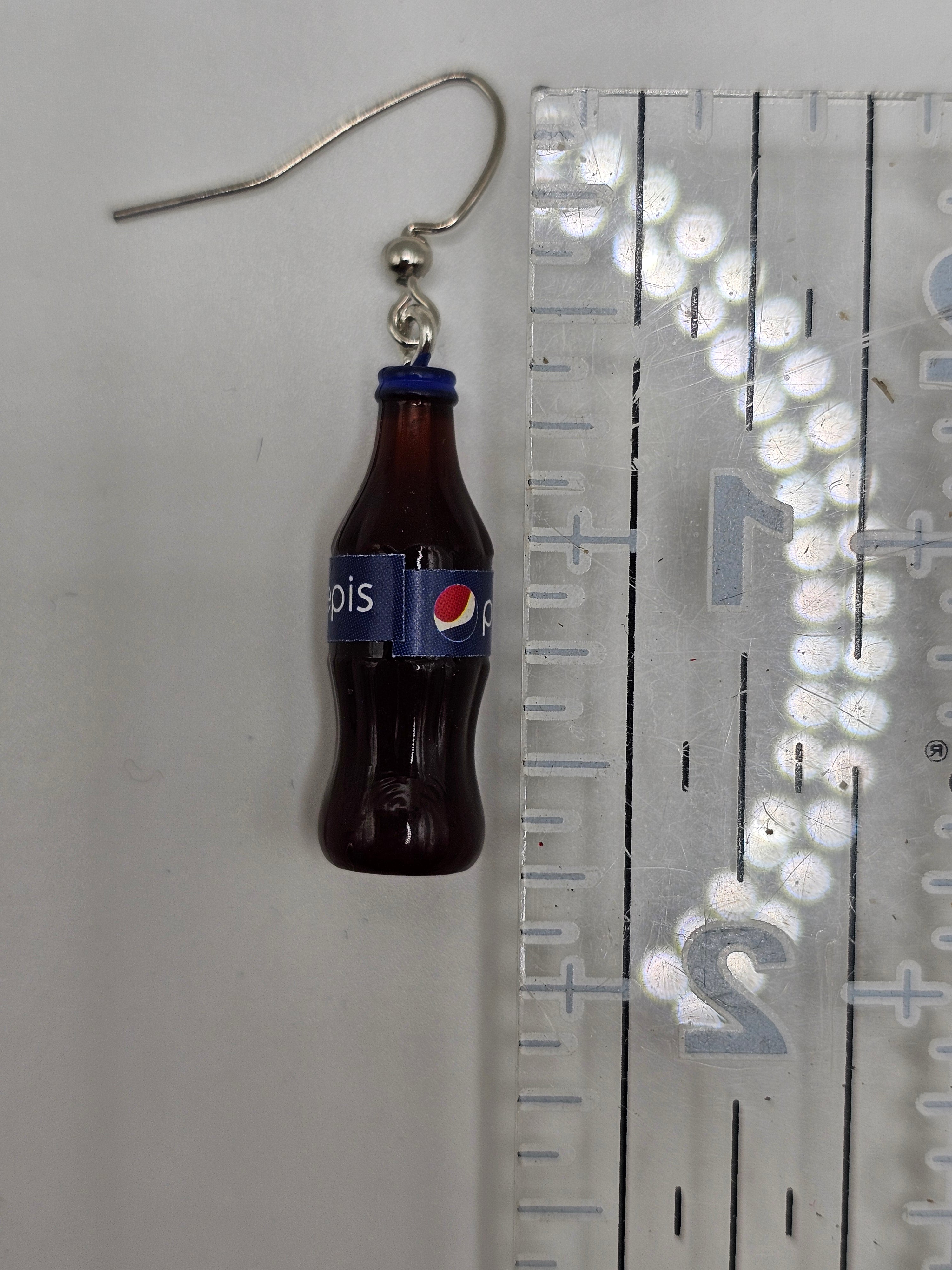 Pepsi Bottle Earrings