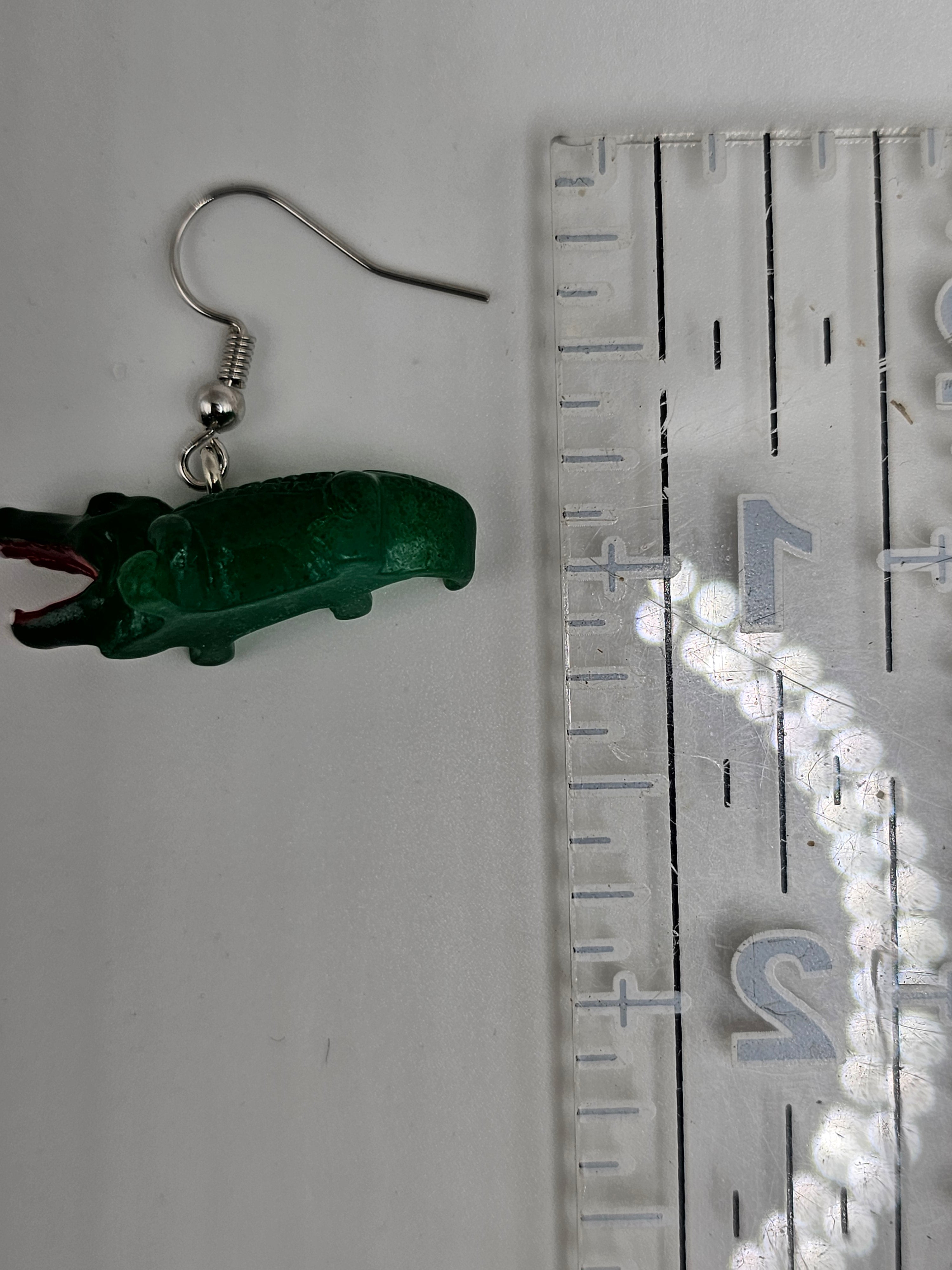 Alligator Earrings