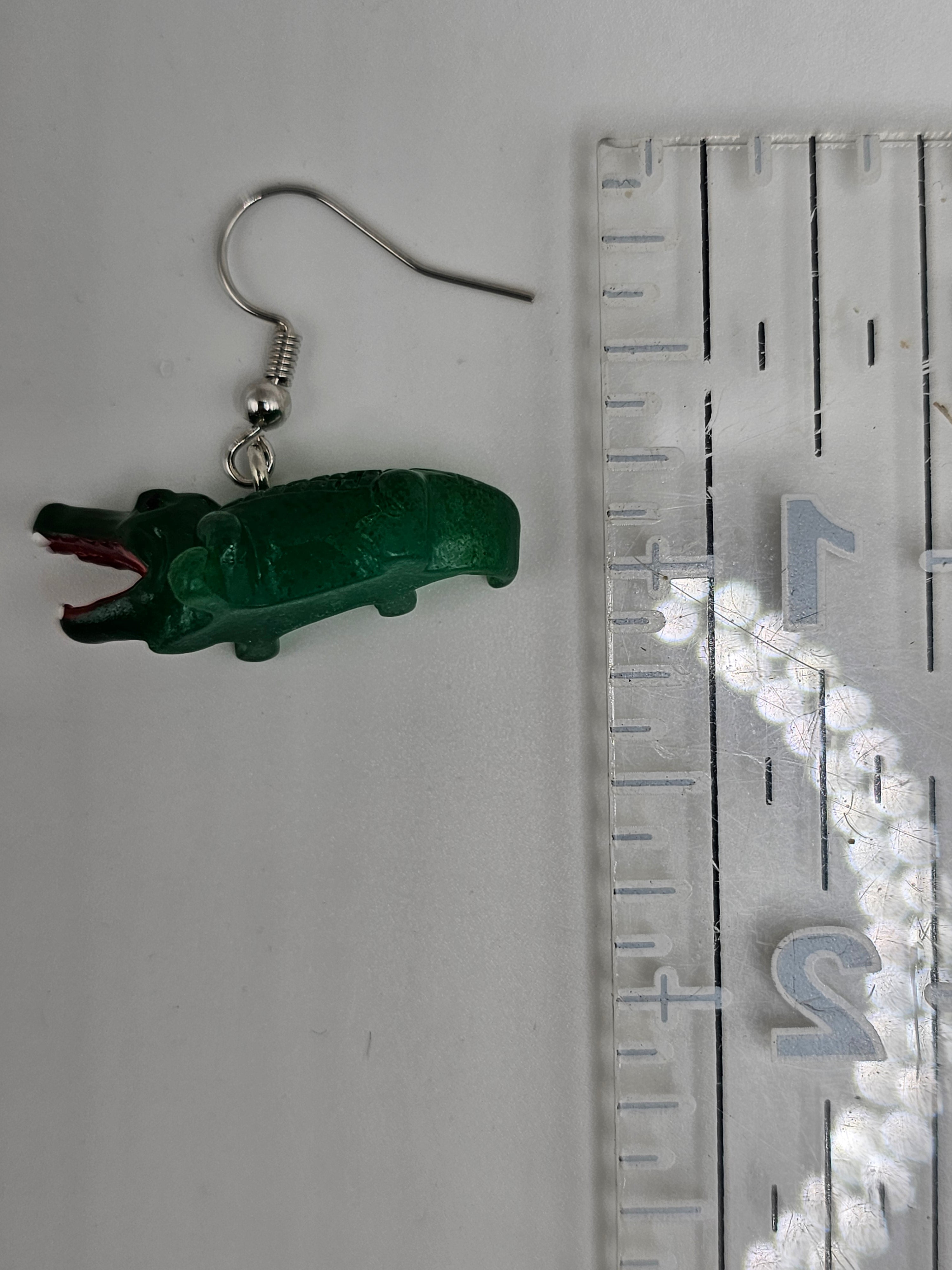 Alligator Earrings