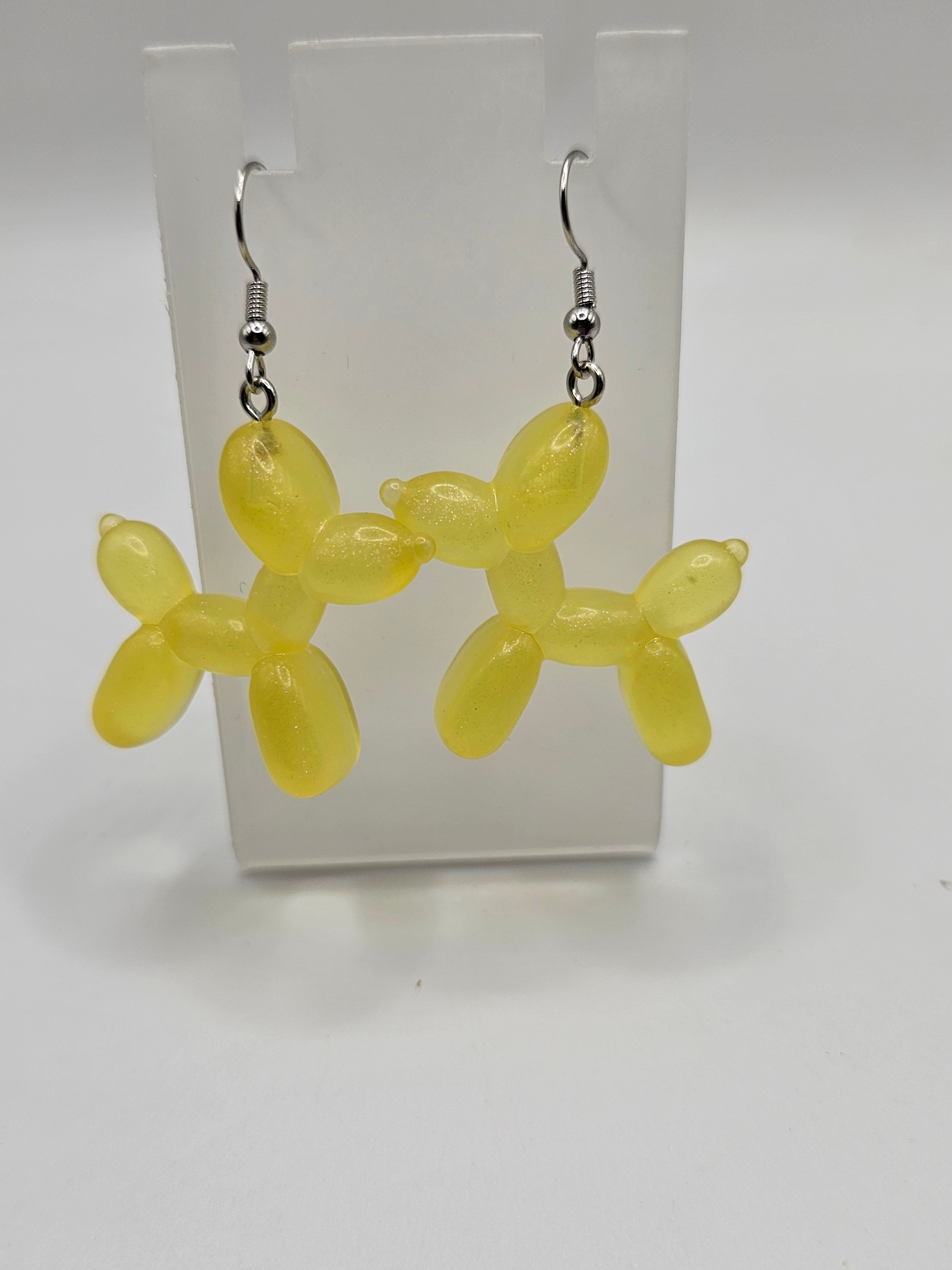 Balloon Dog Earrings