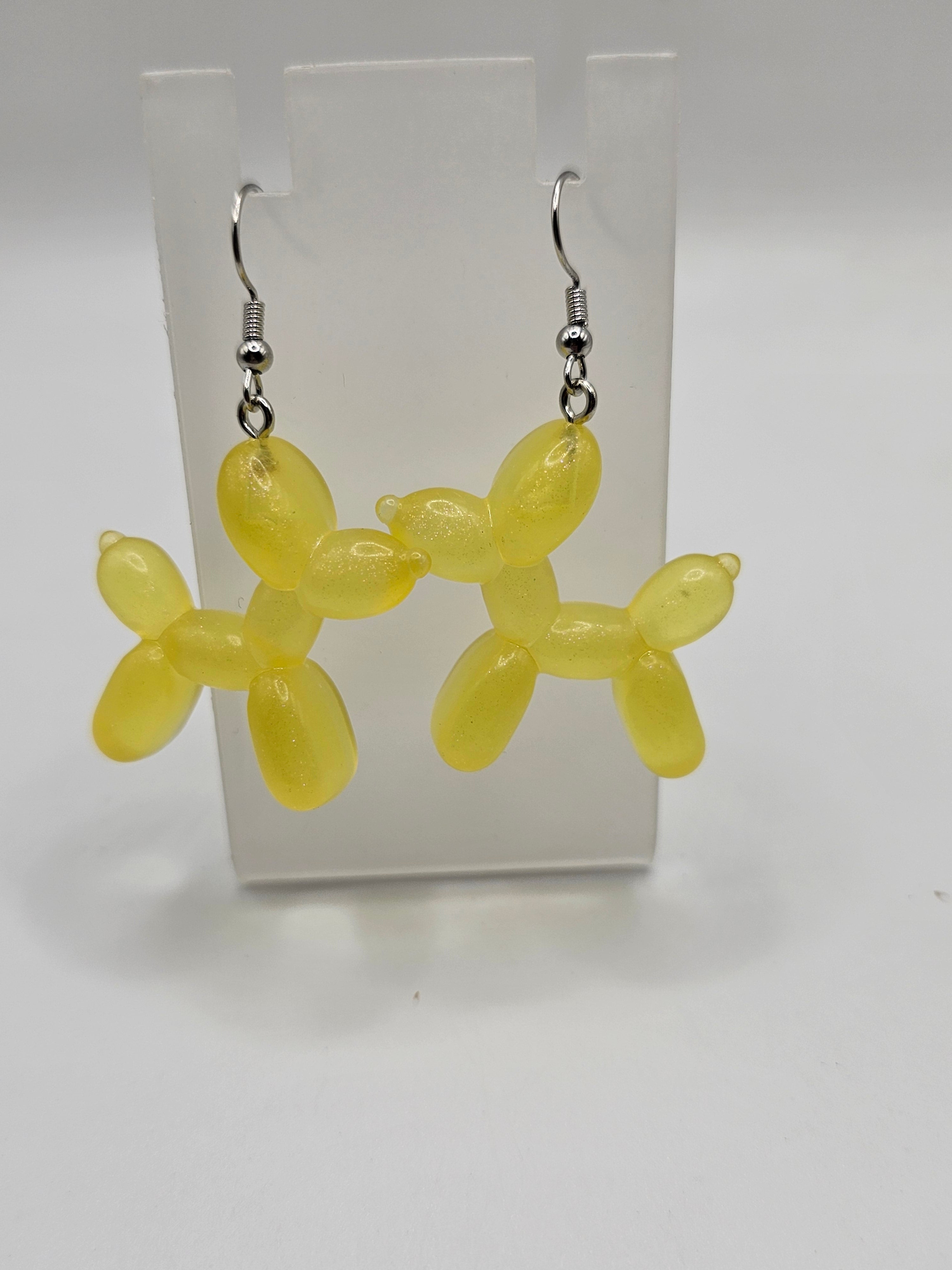 Balloon Dog Earrings