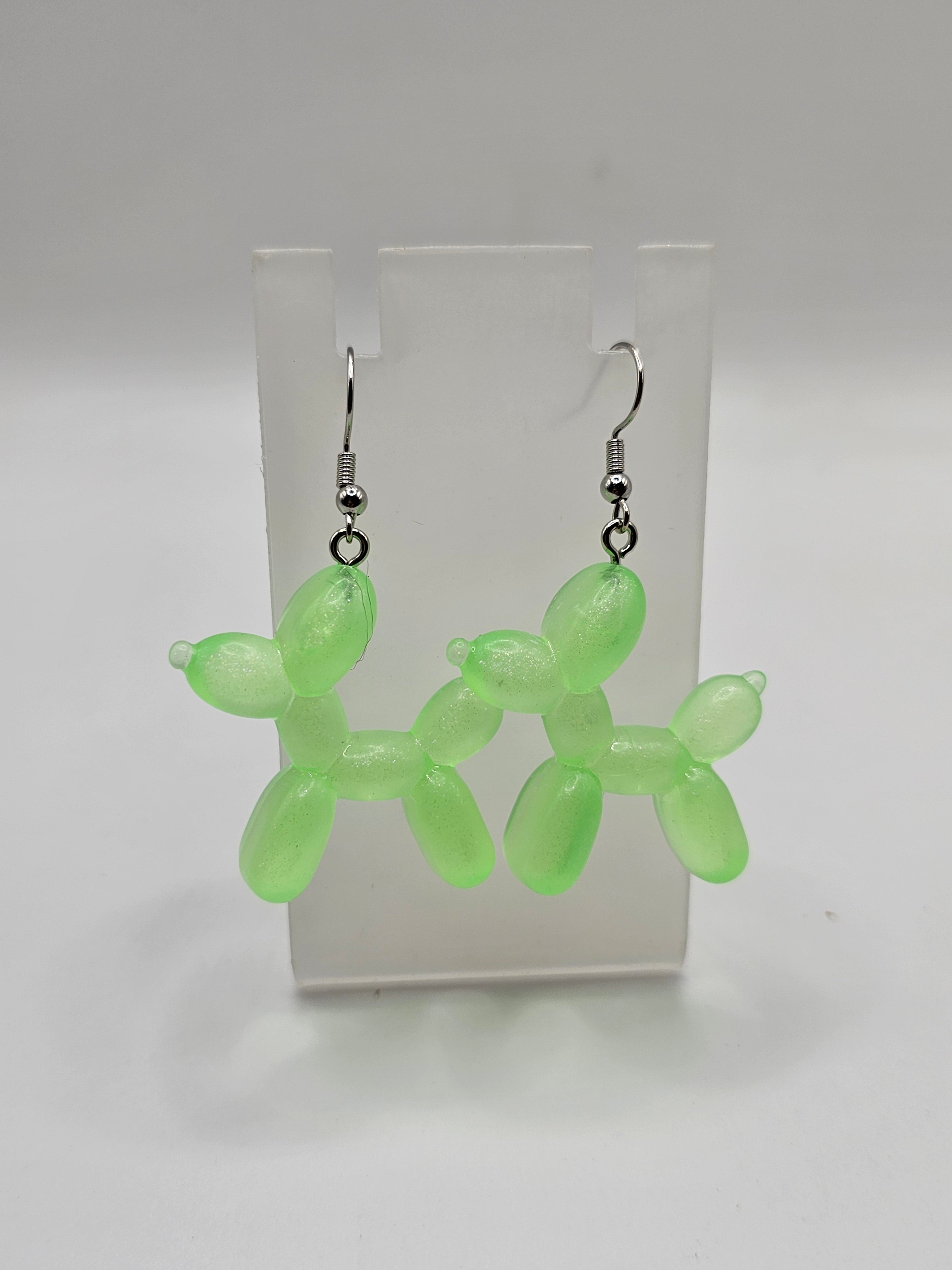 Balloon Dog Earrings