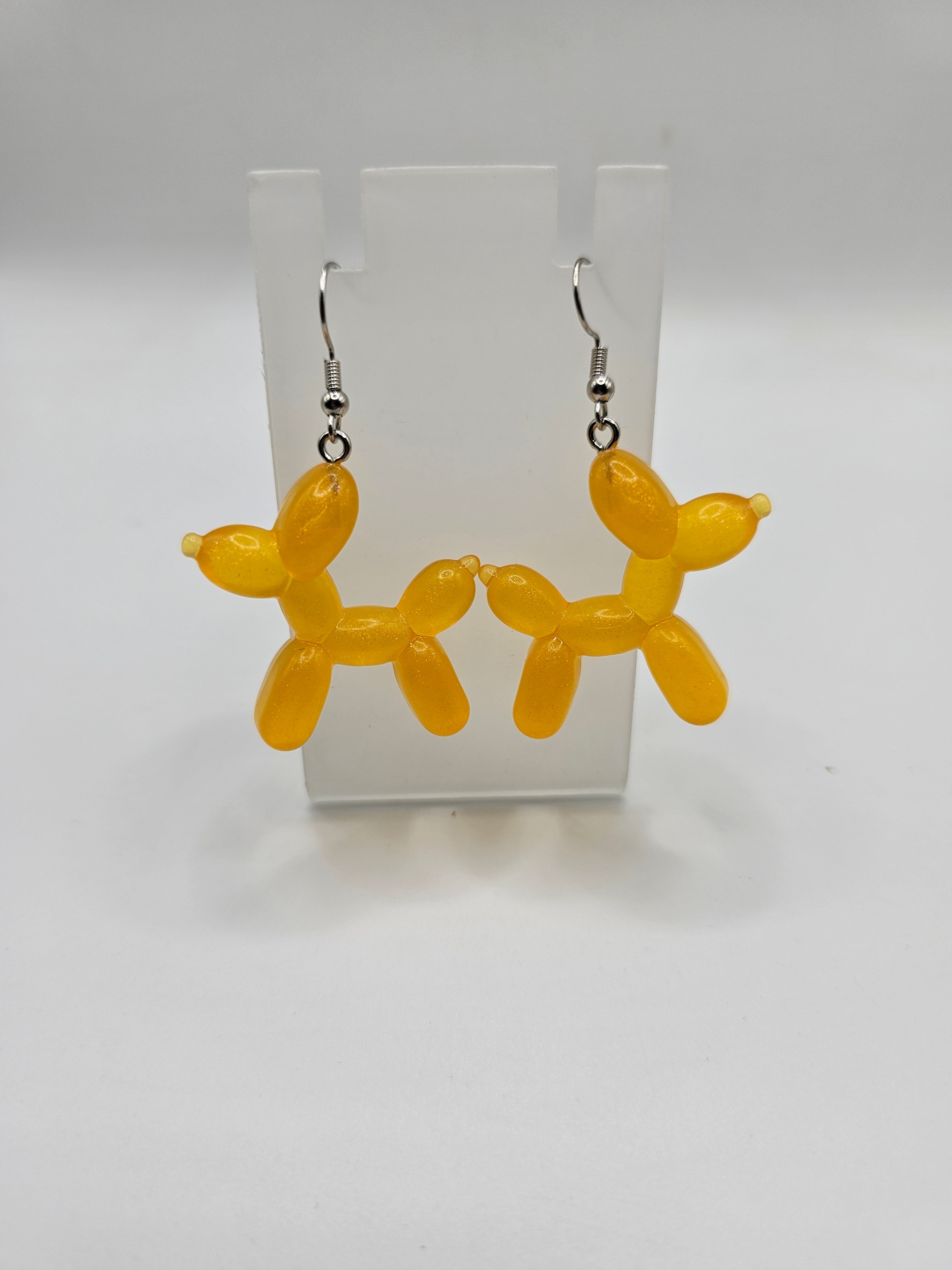 Balloon Dog Earrings