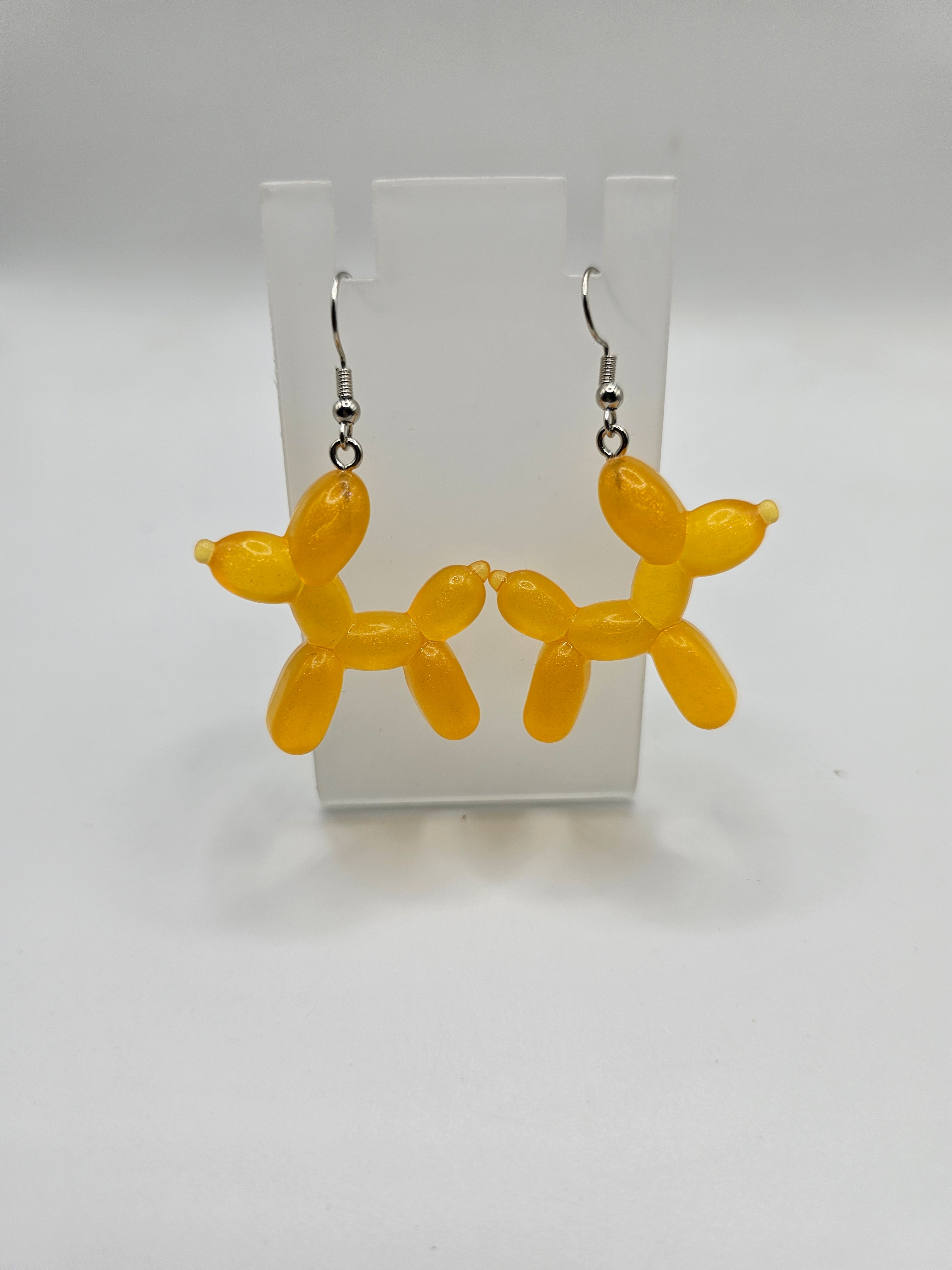 Balloon Dog Earrings