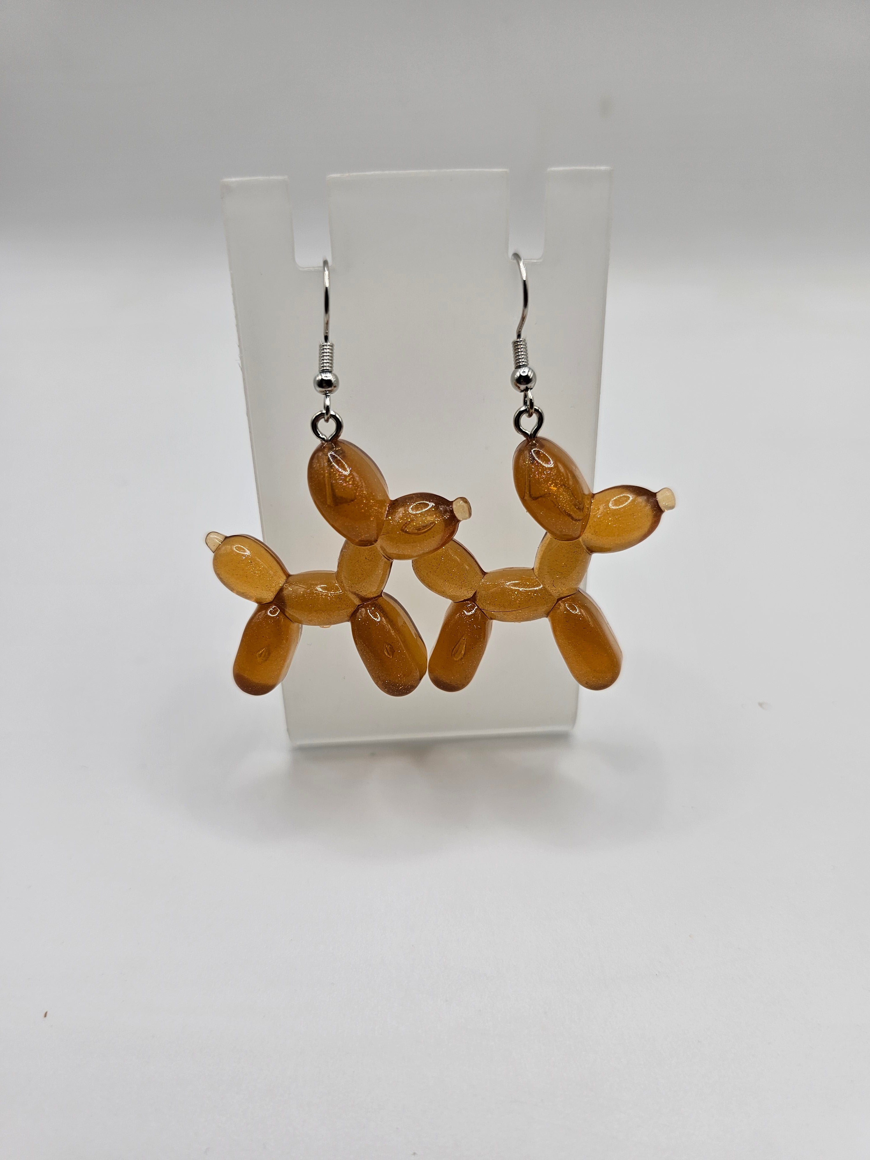 Balloon Dog Earrings