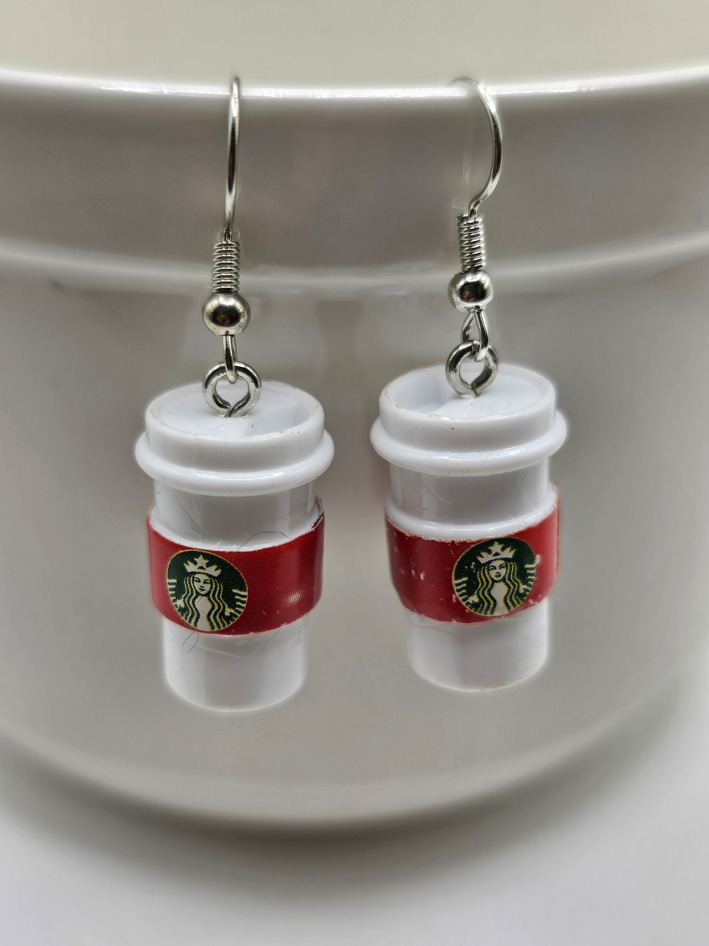 Starbucks Cup Earrings