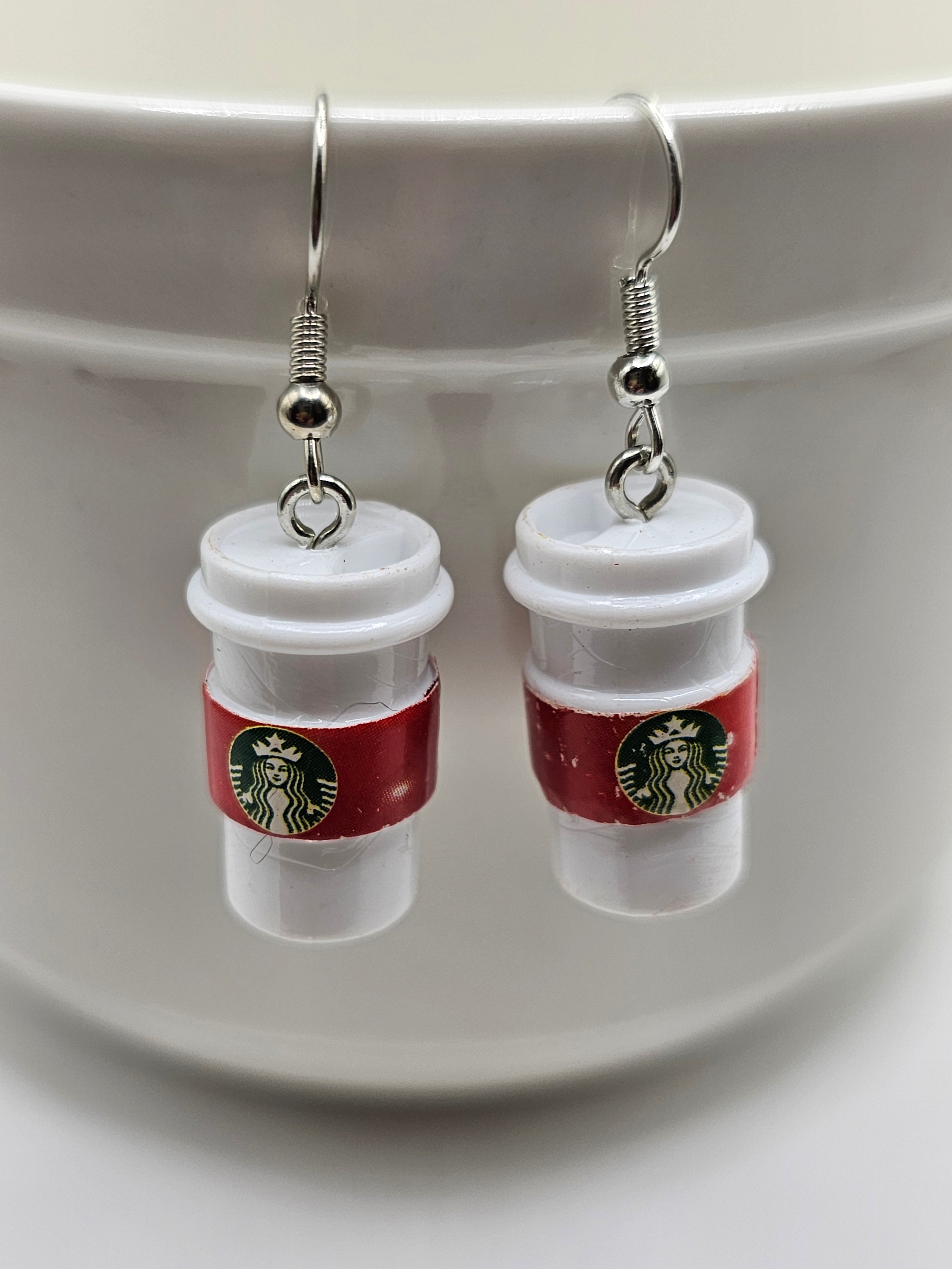 Starbucks Cup Earrings