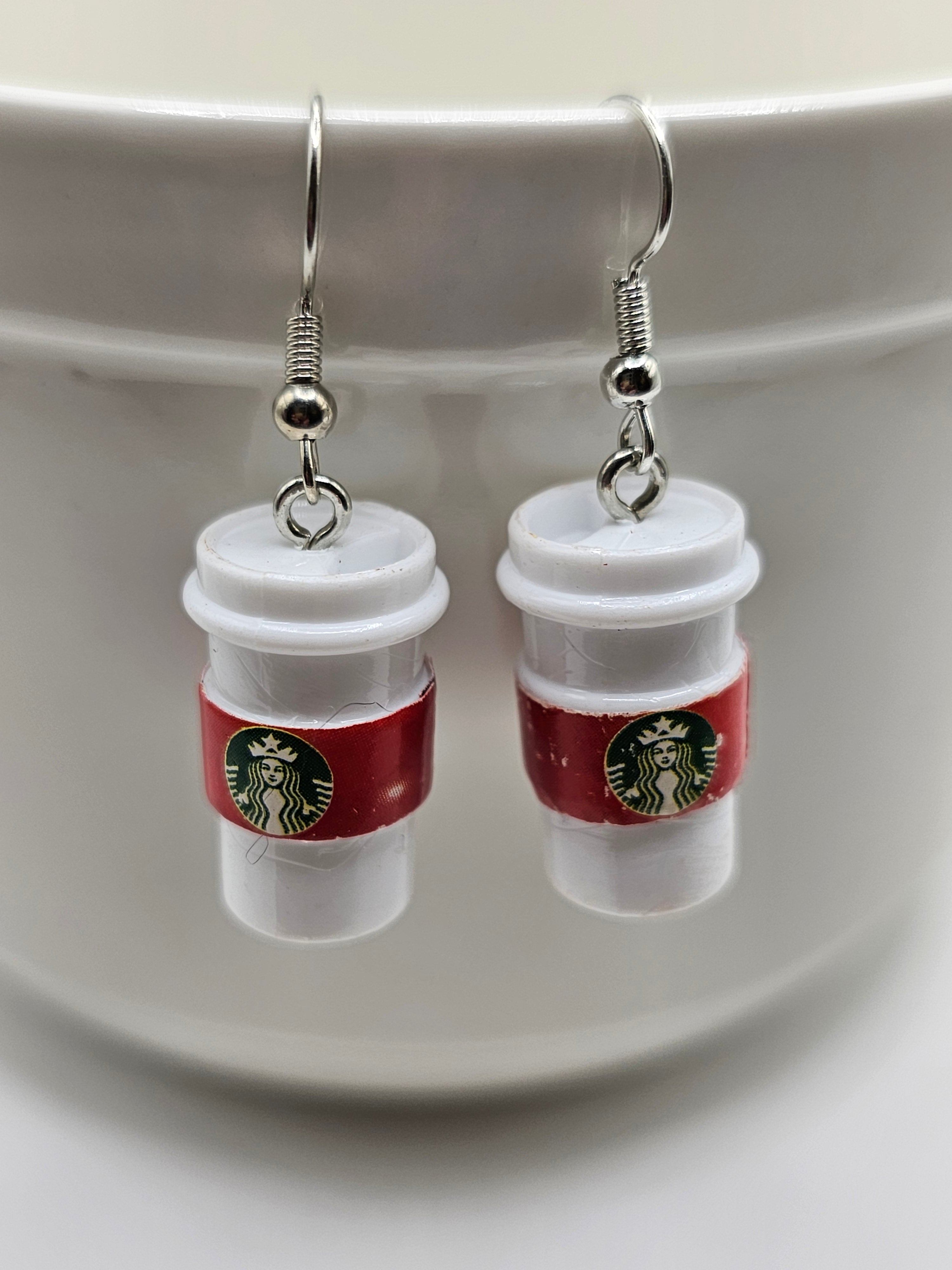 Starbucks Cup Earrings