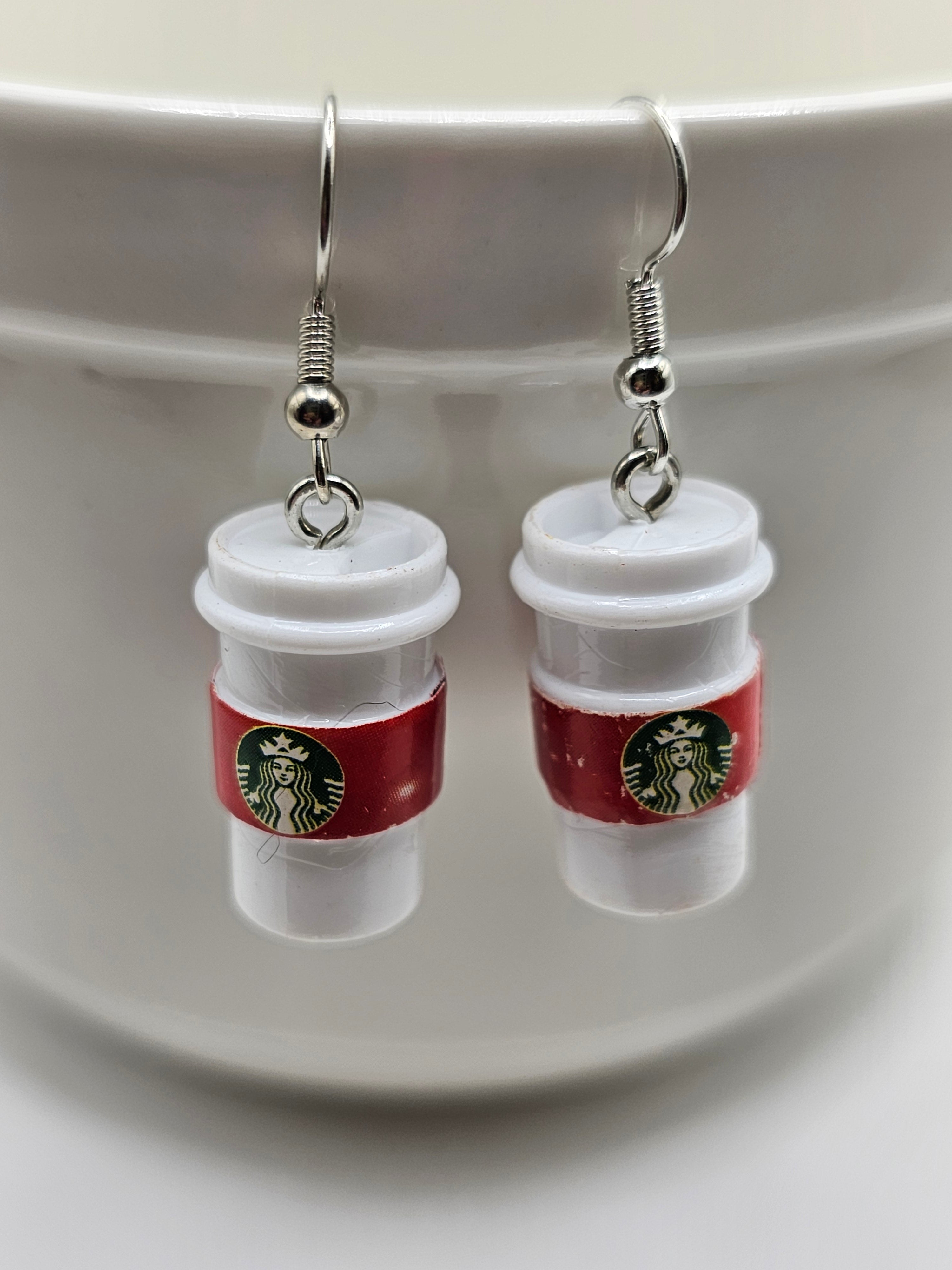 Starbucks Cup Earrings