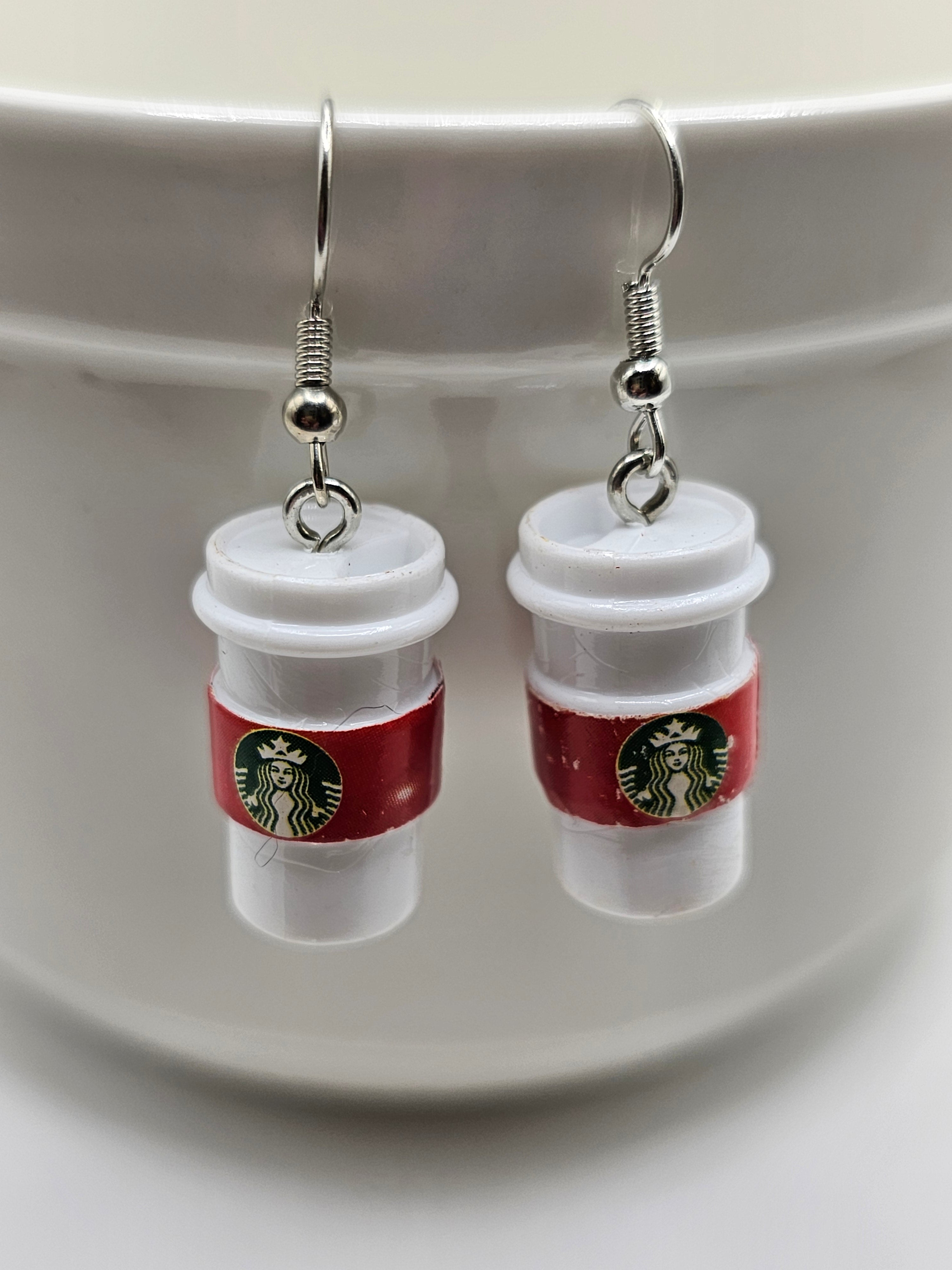 Starbucks Cup Earrings