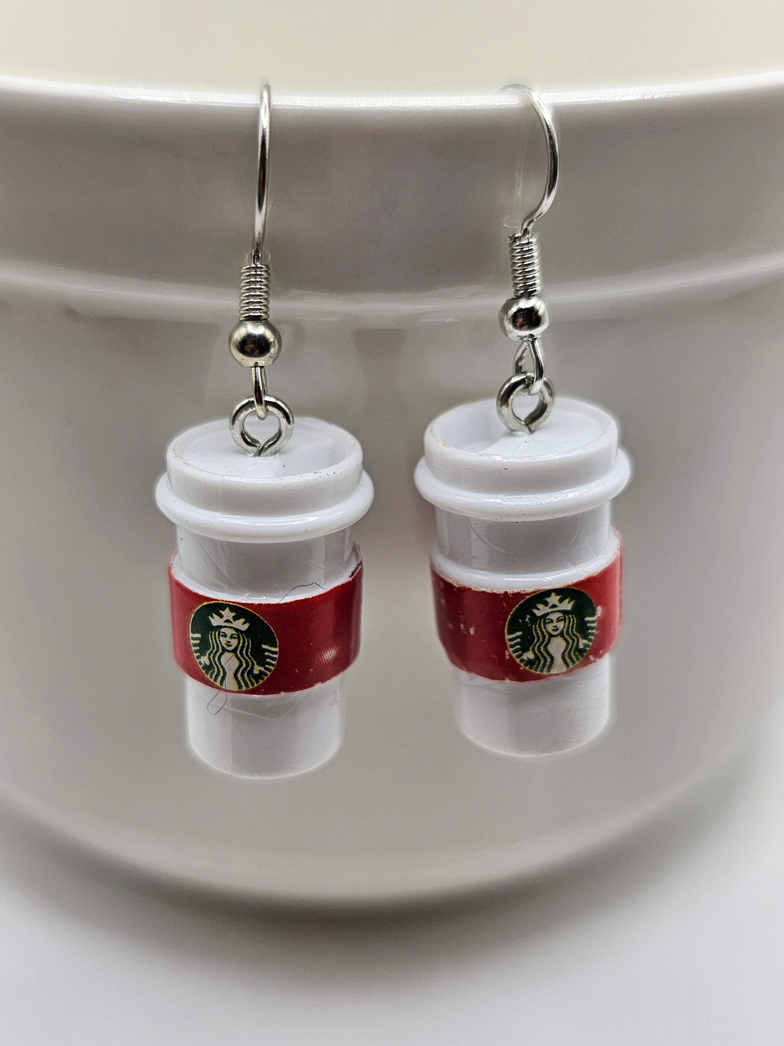 Starbucks Cup Earrings