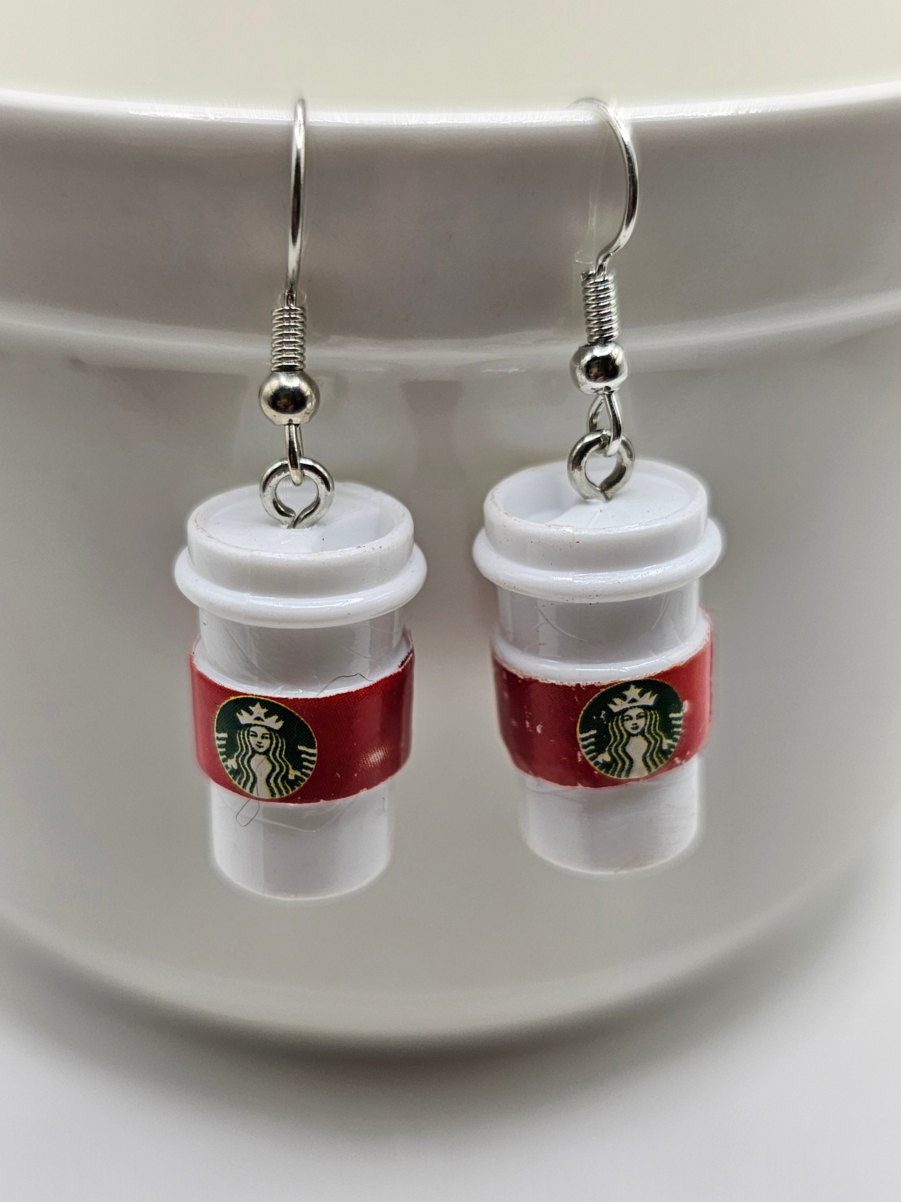 Starbucks Cup Earrings