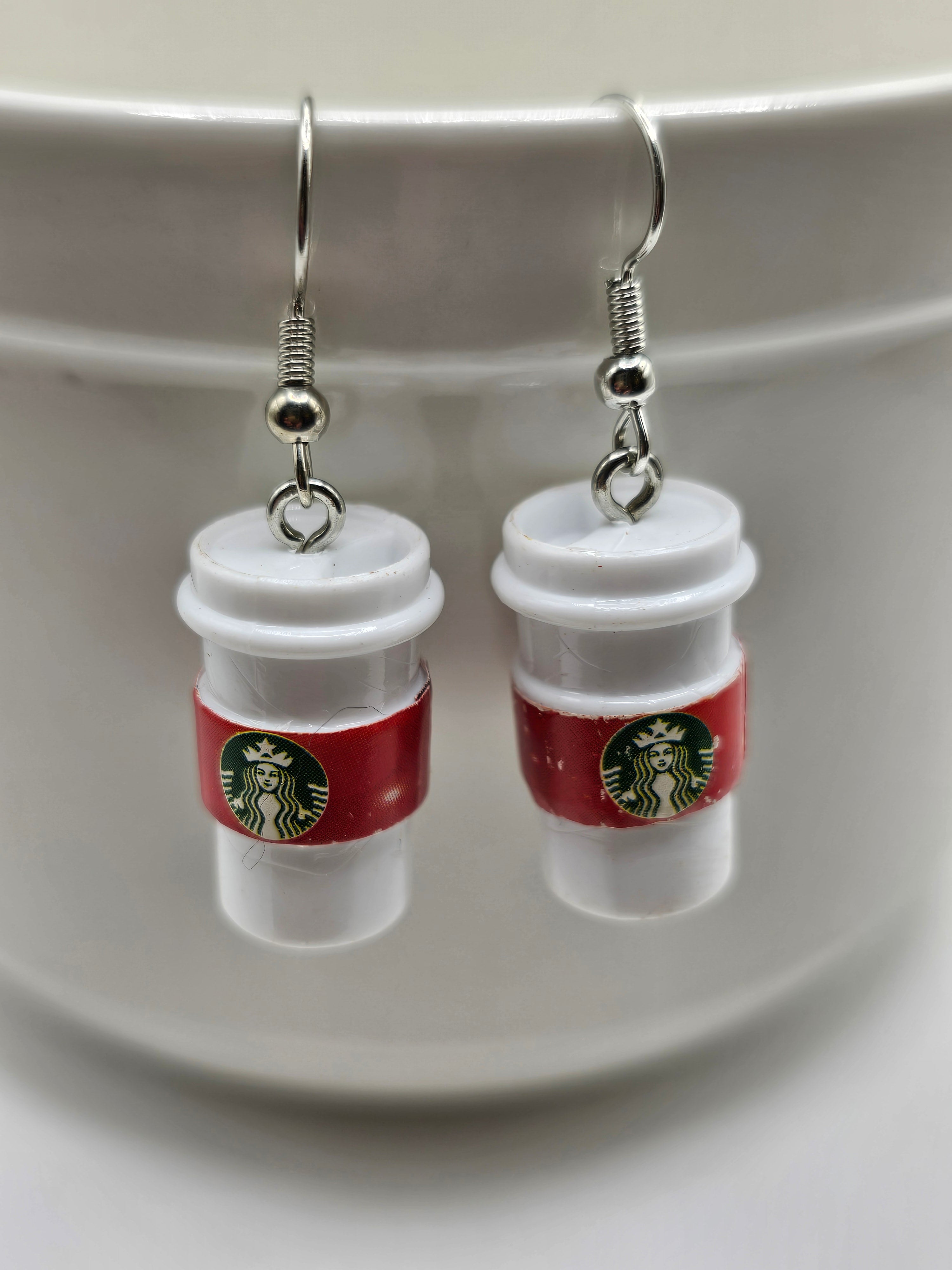 Starbucks Cup Earrings