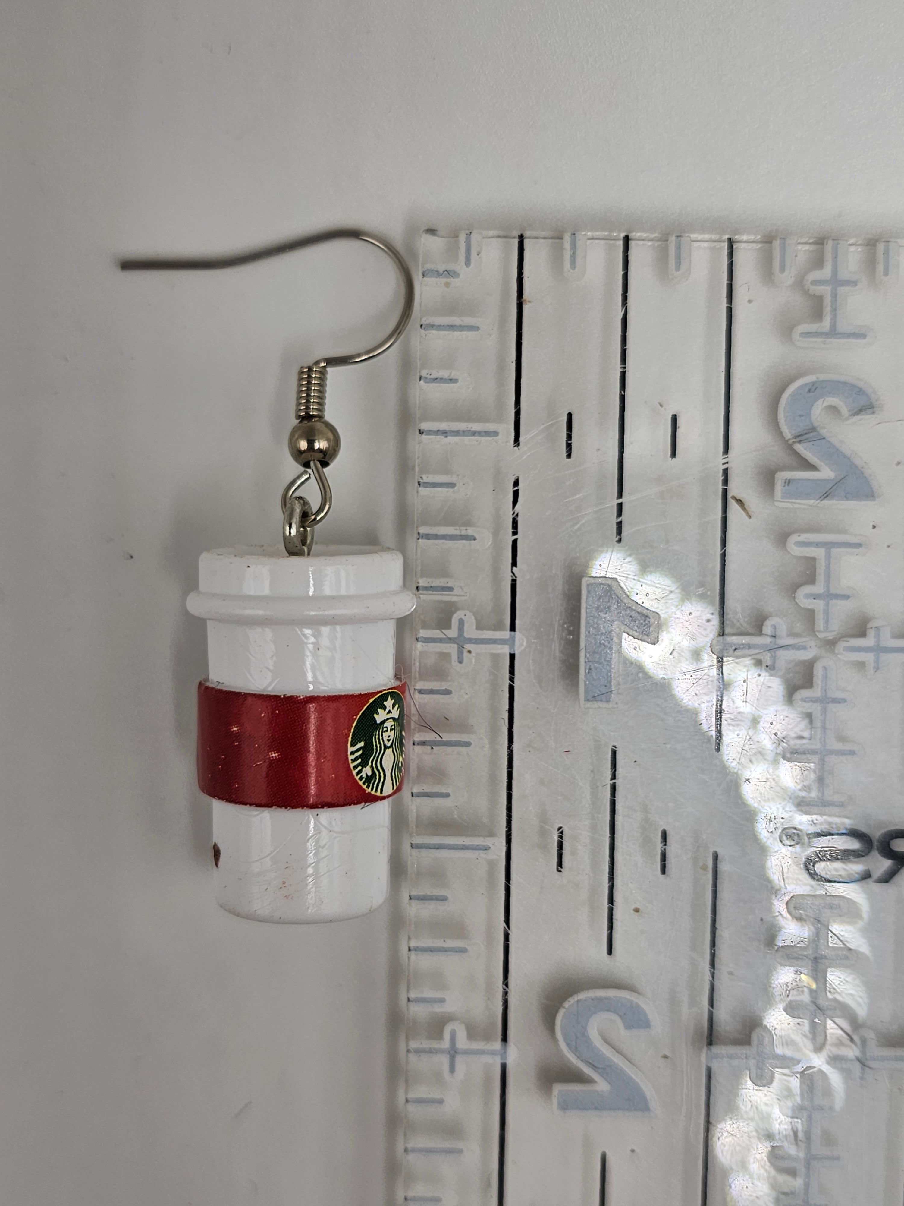 Starbucks Cup Earrings