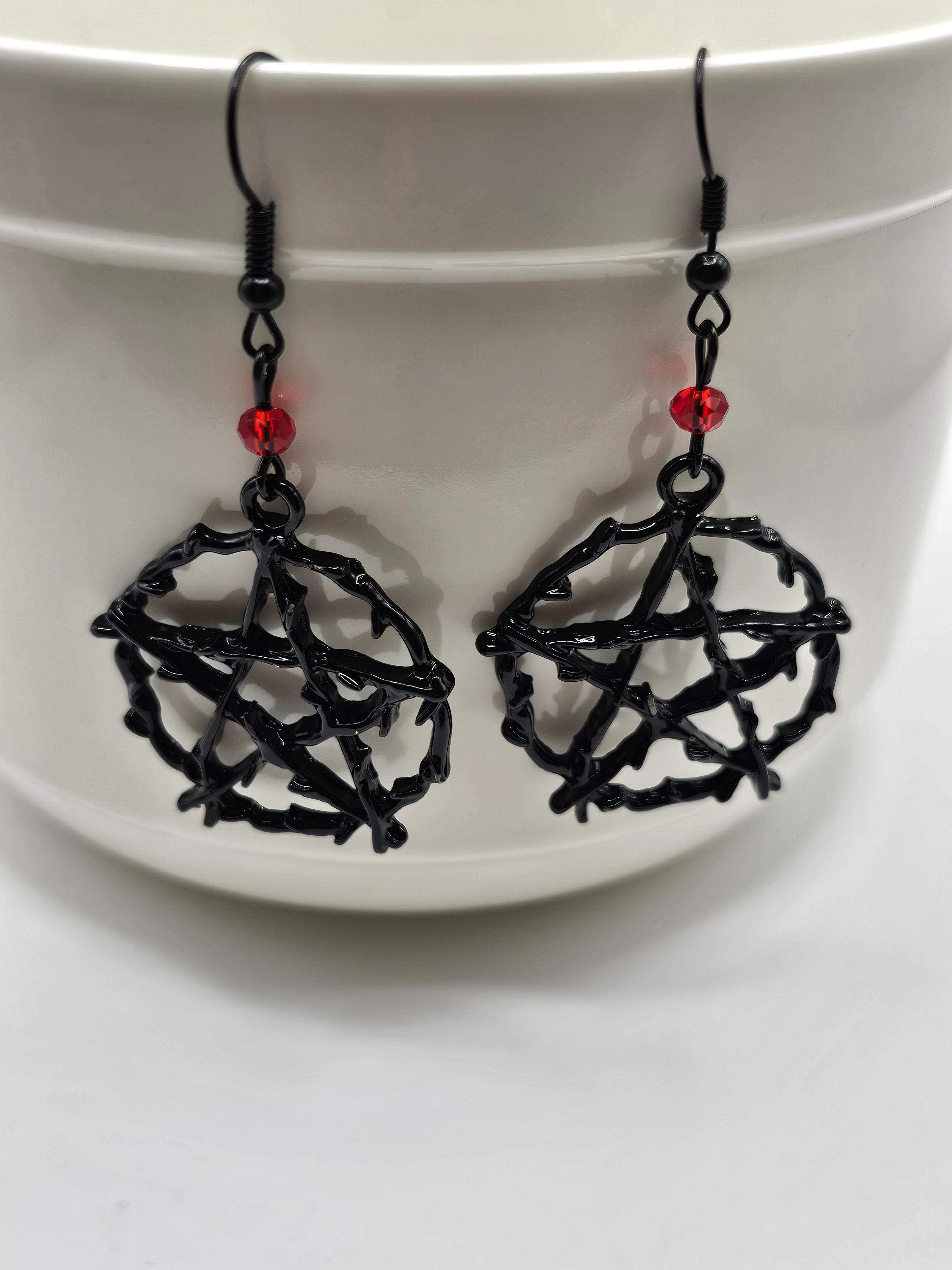 Pentagram Earrings