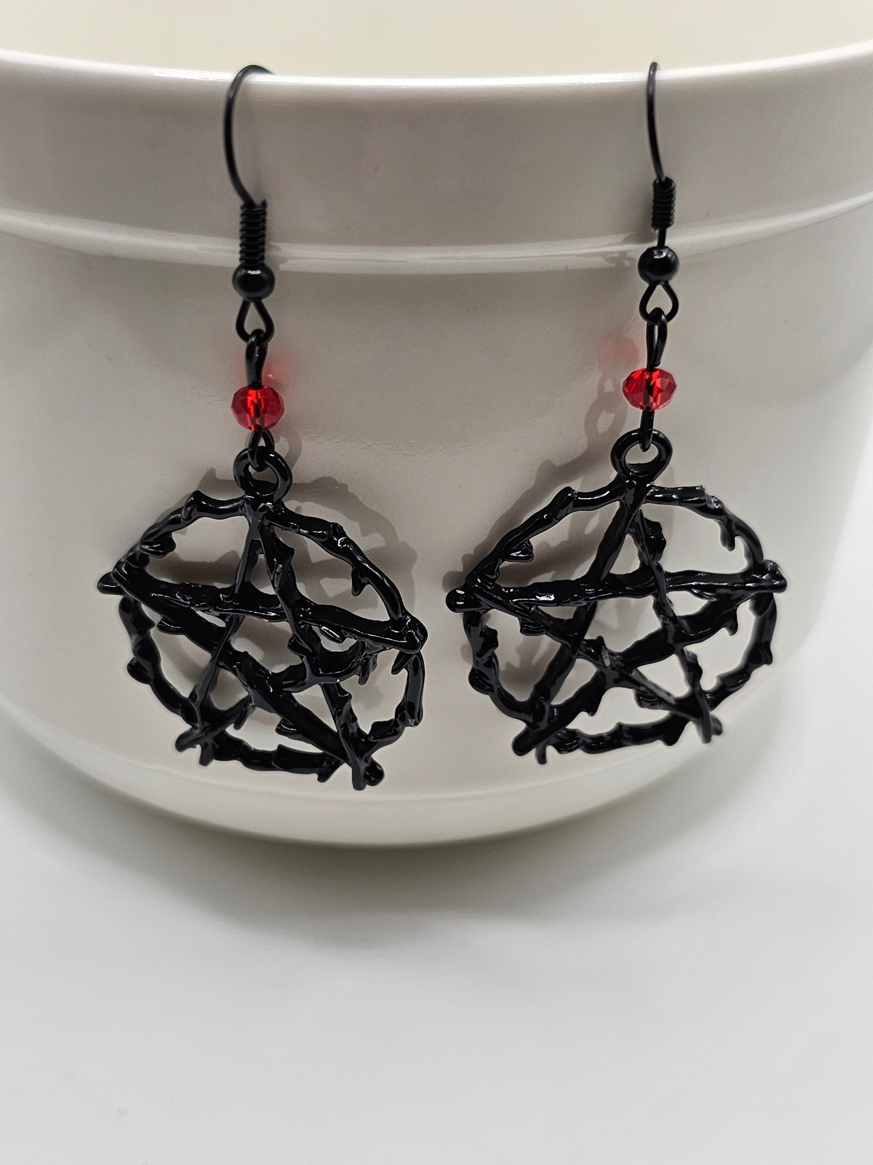 Pentagram Earrings