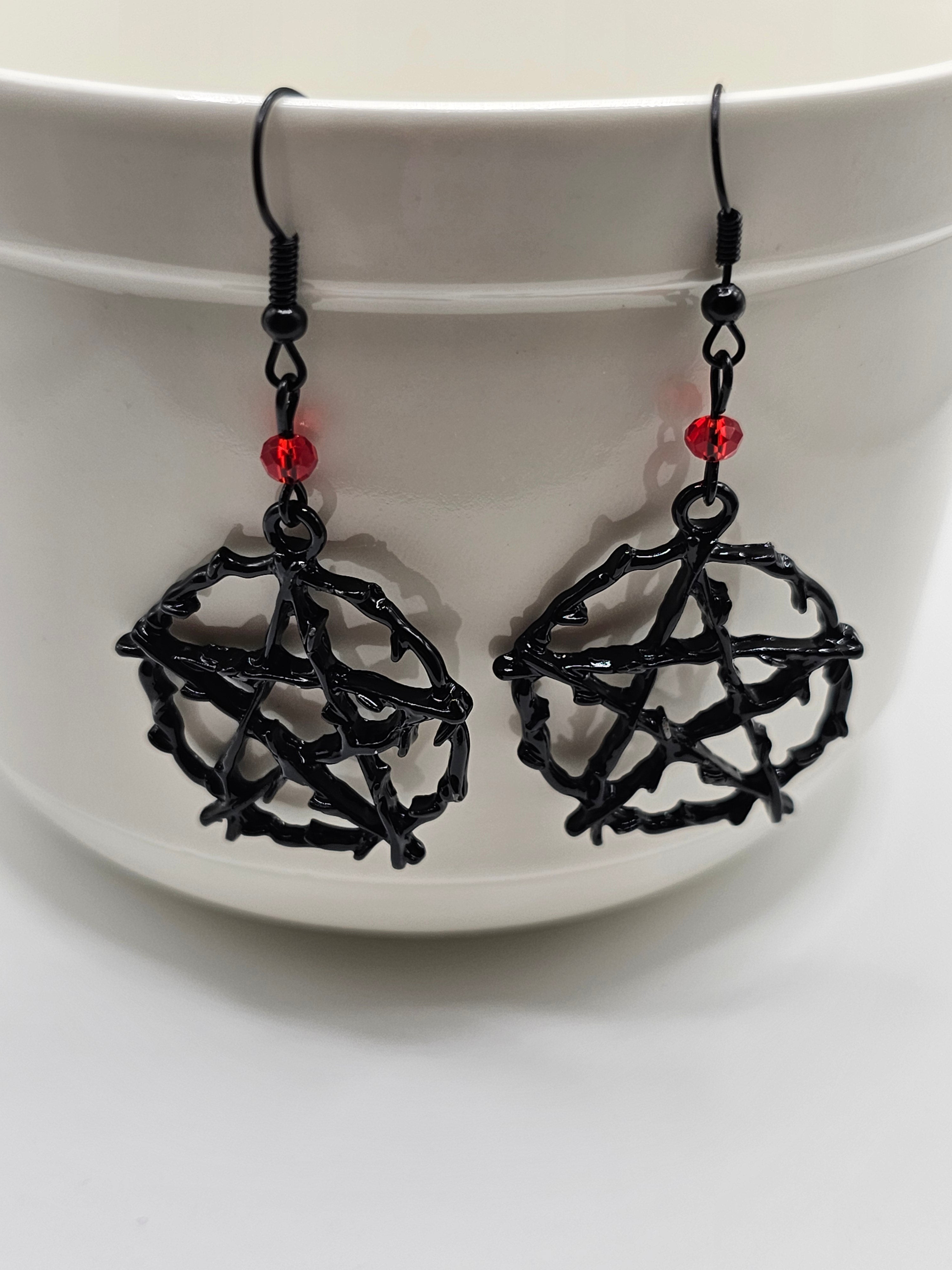 Pentagram Earrings