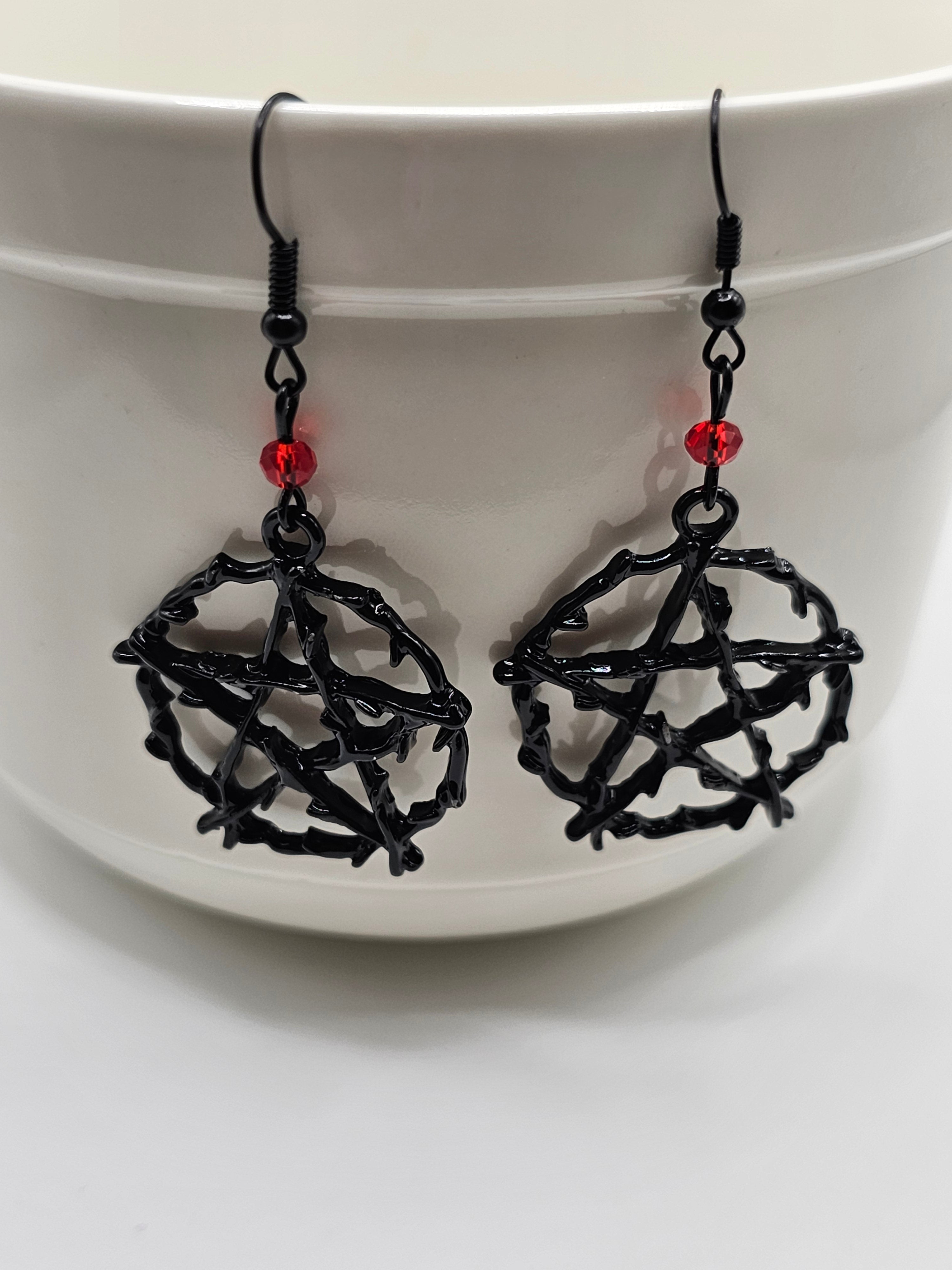 Pentagram Earrings