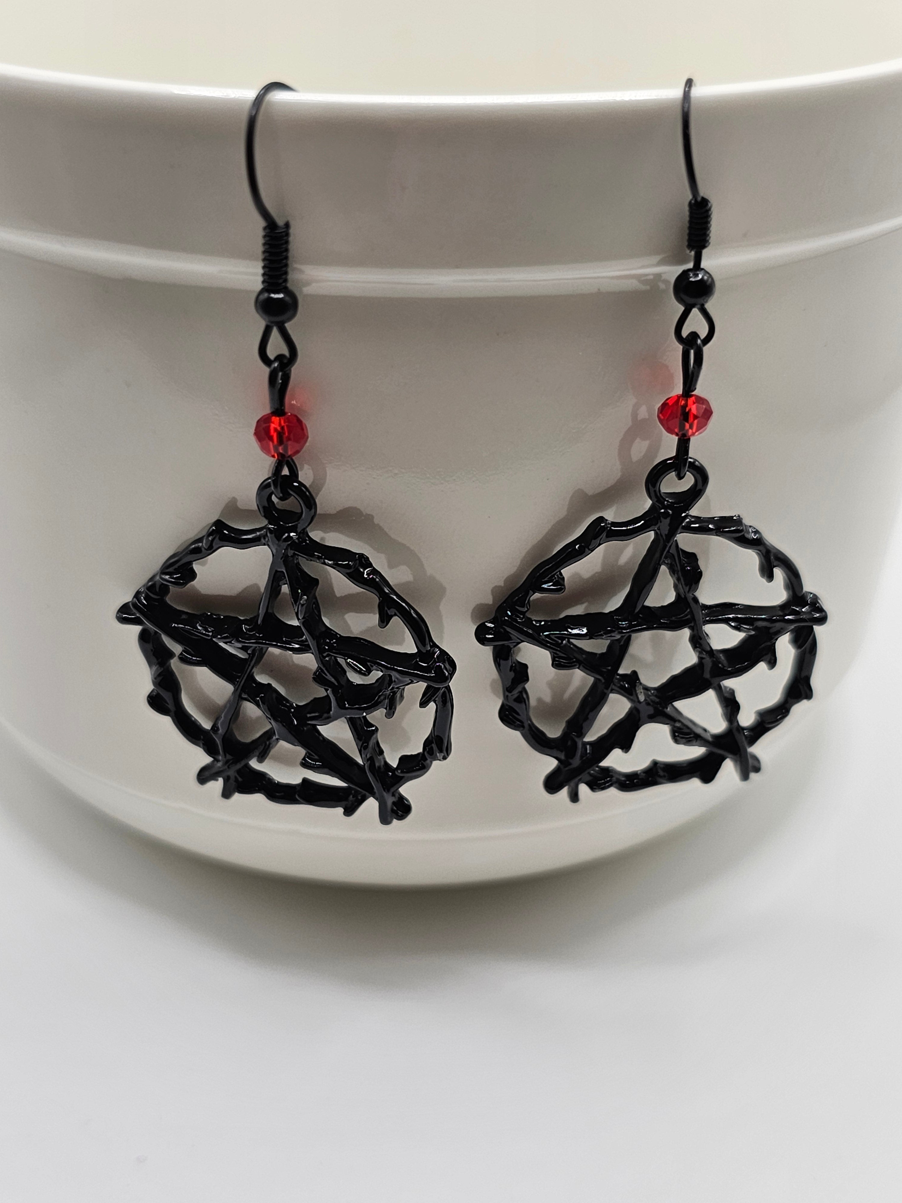 Pentagram Earrings