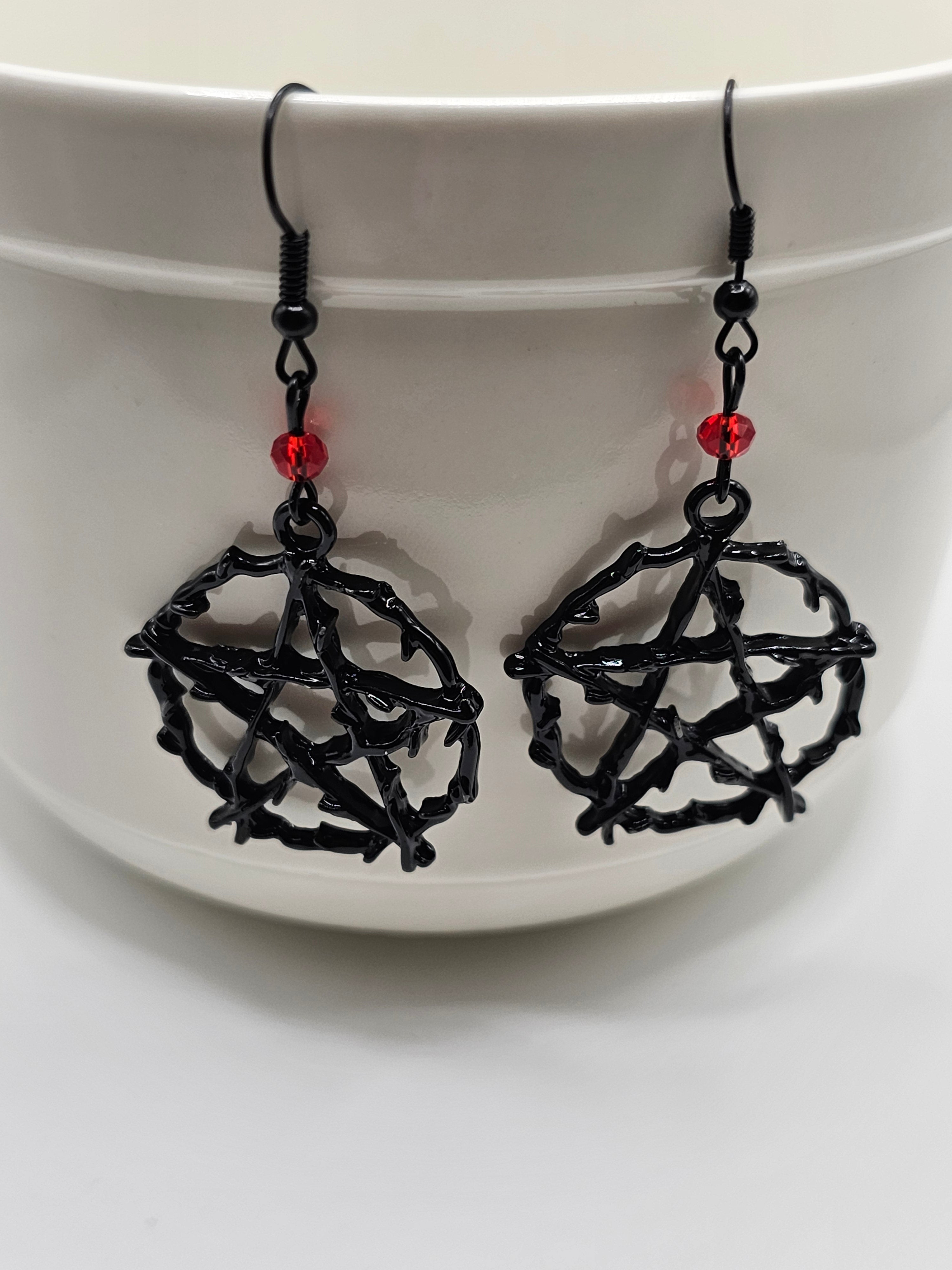 Pentagram Earrings