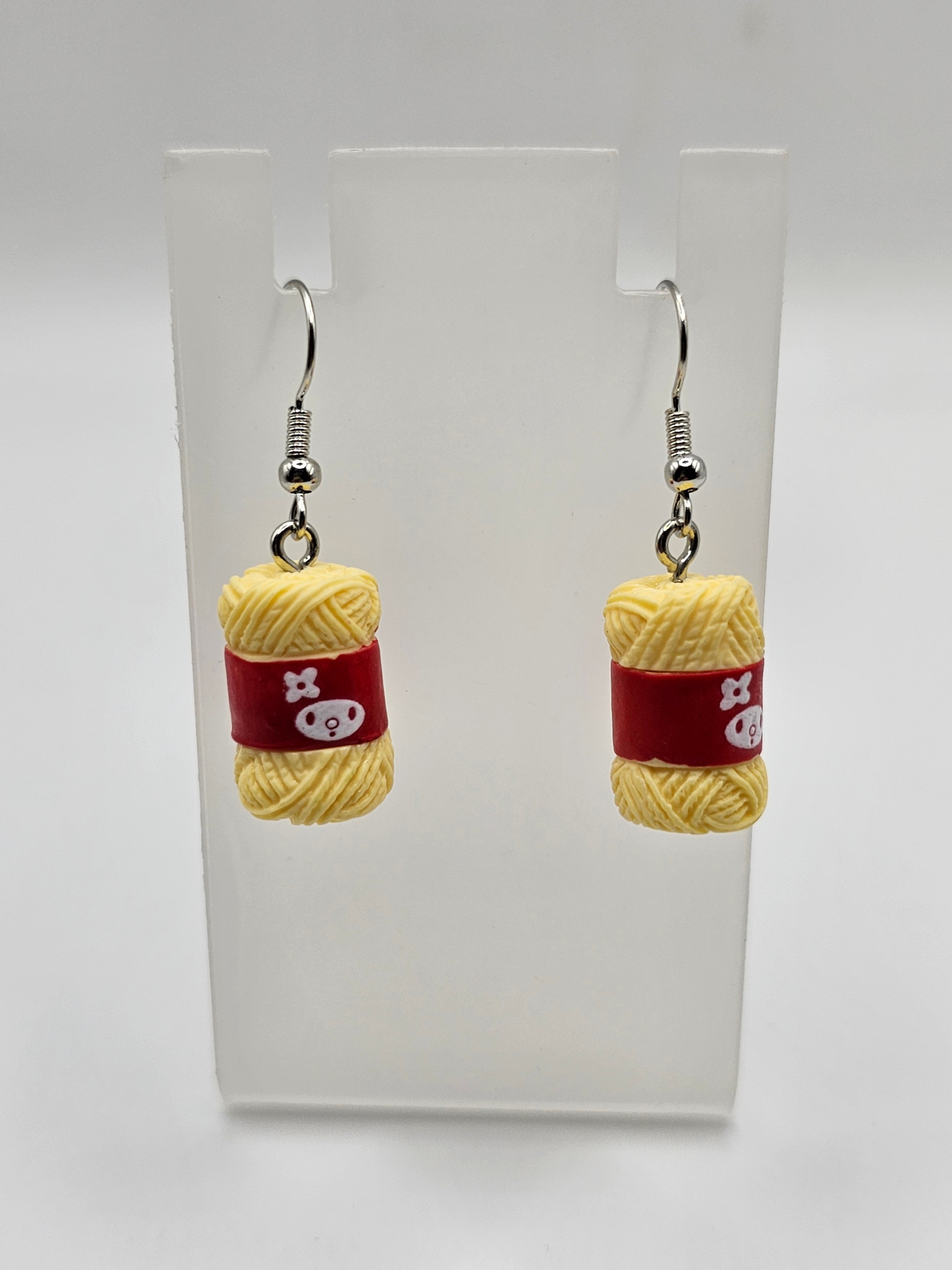 Yarn Earrings