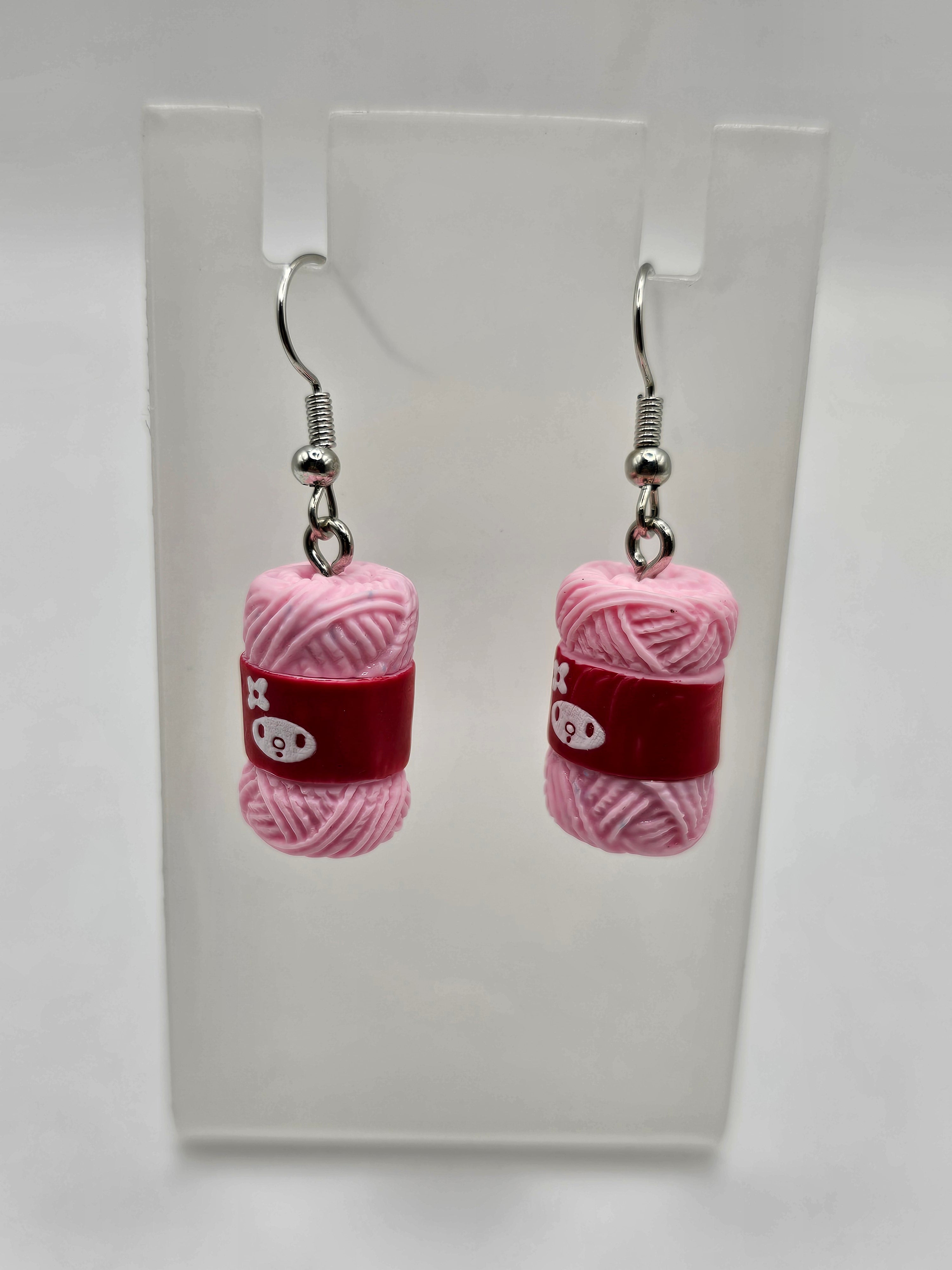 Yarn Earrings