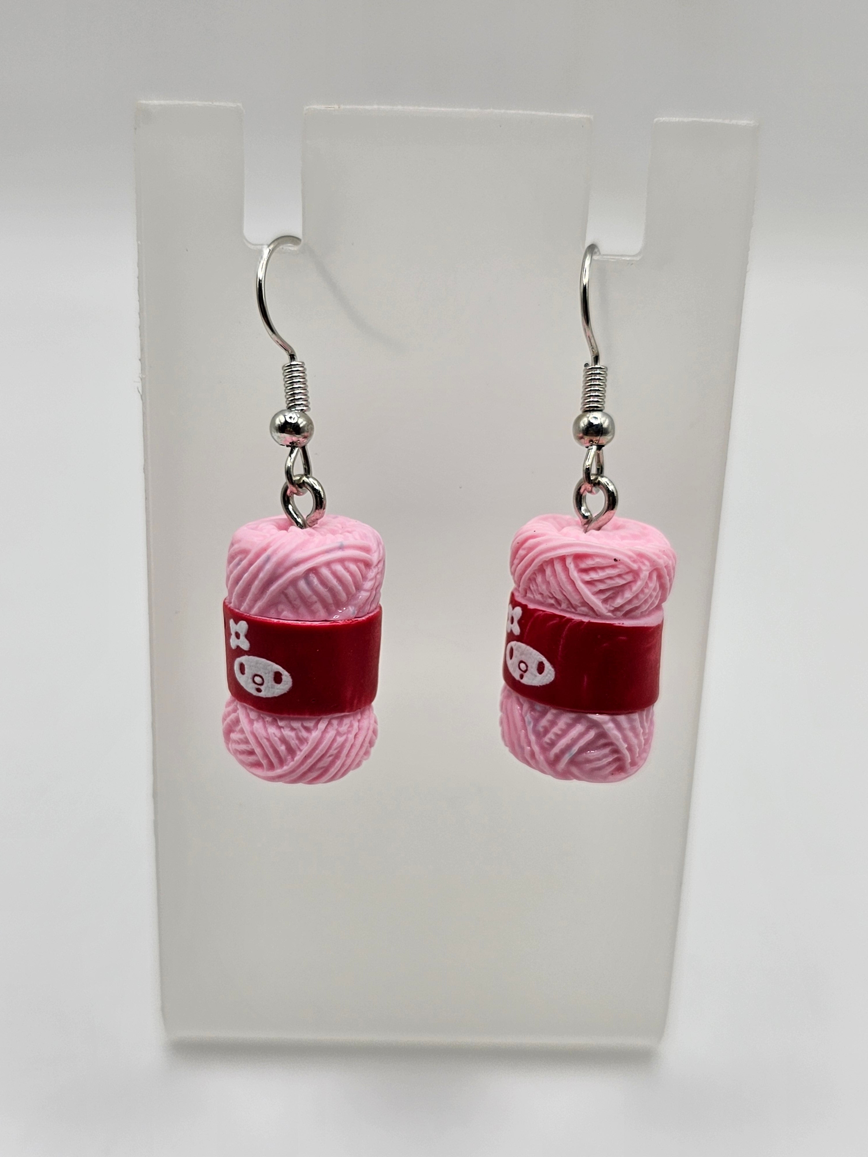 Yarn Earrings